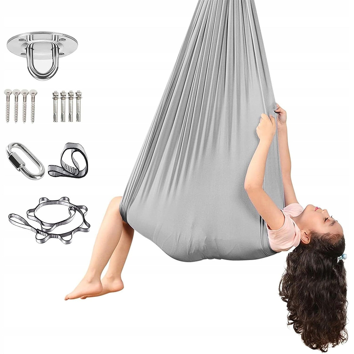 280CM ACROBATIC SCARF HAMMOCK SENSORY SWING FOR CHILDREN AERIAL YOGA Kind hammock