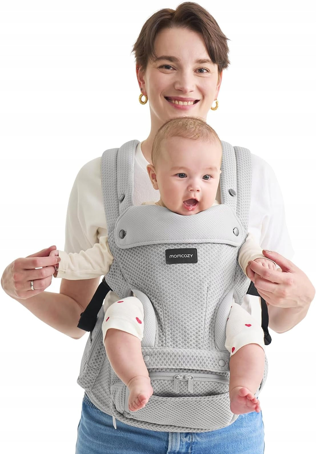 2IN1 BABY CARRIER UP TO 20 KG WITH HIP PILLOW