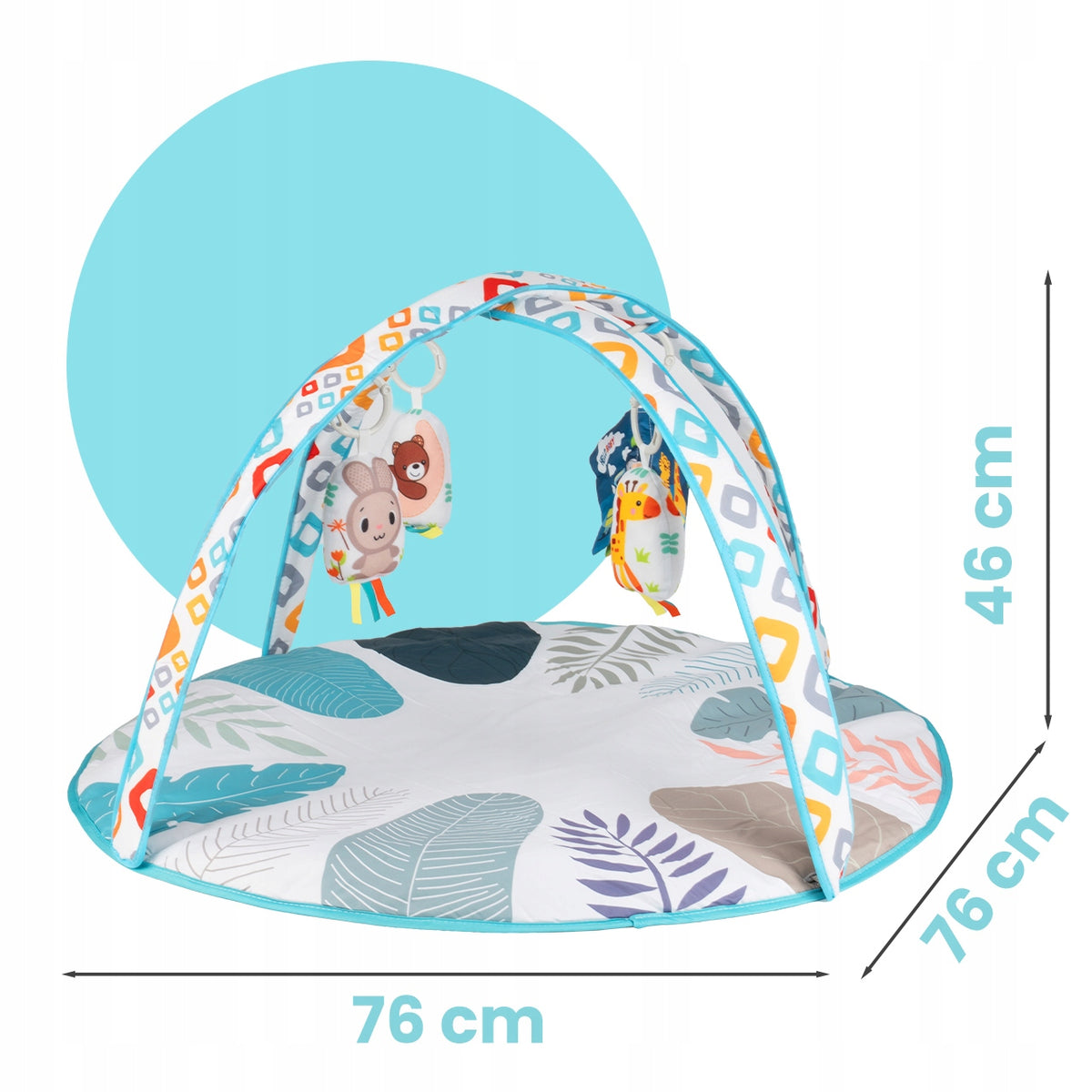 2IN1 BABY EDUCATIONAL MAT WITH BOOK HEADBANDS AND PENDANTS 0M+ Packaging status original