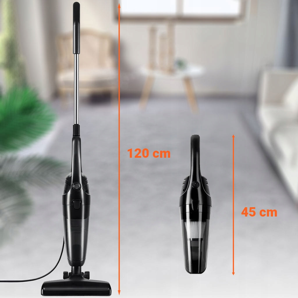 2IN1 BAGLESS NETWORK UPRIGHT VACUUM CLEANER HANDHELD STRONG LIGHTWEIGHT HEPA H13 600W Brand MEMFLOW