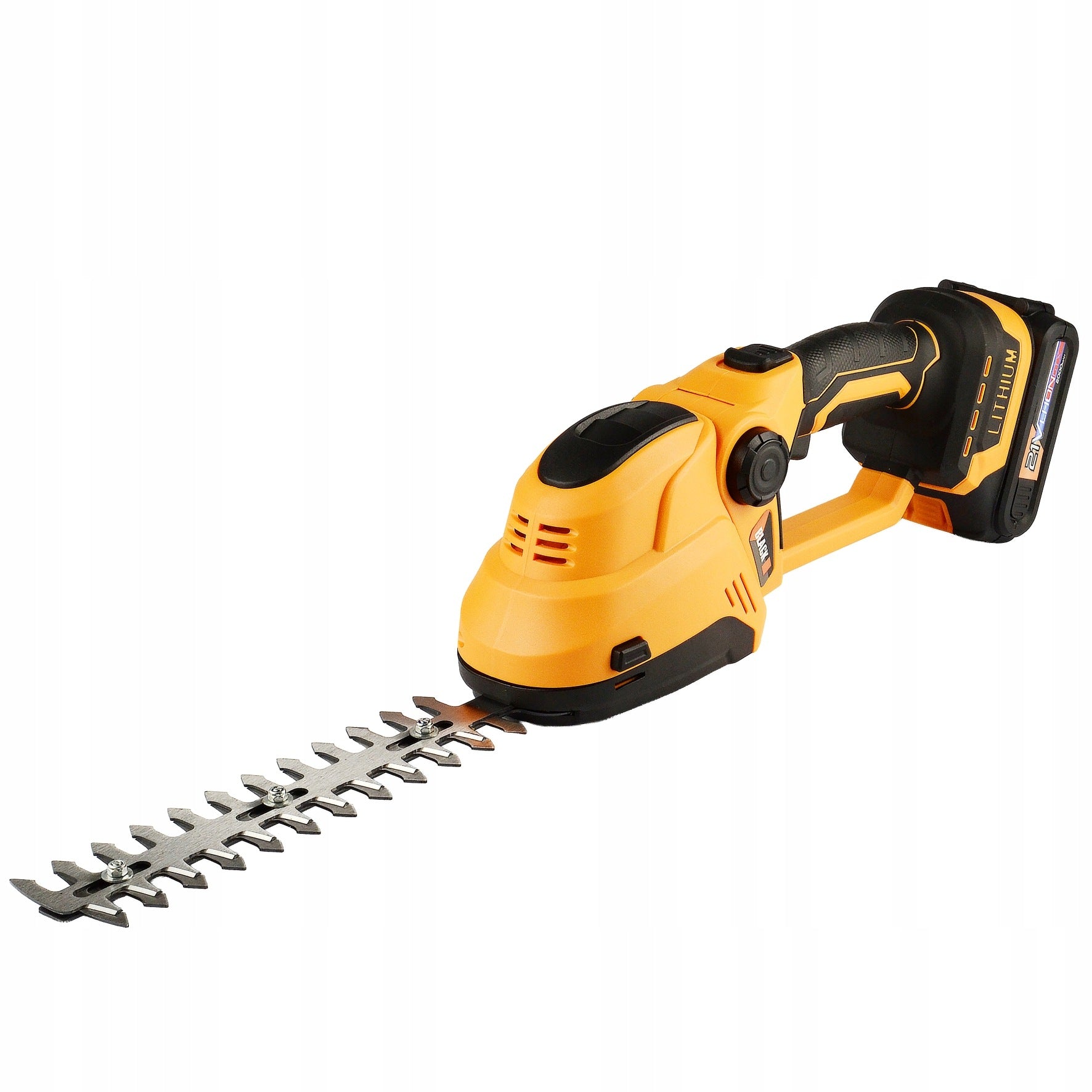2IN1 BRUSHLESS CORDLESS SHEARS FOR HEDGE AND GRASS 21V 2x 2000mAh Manufacturer code 53770