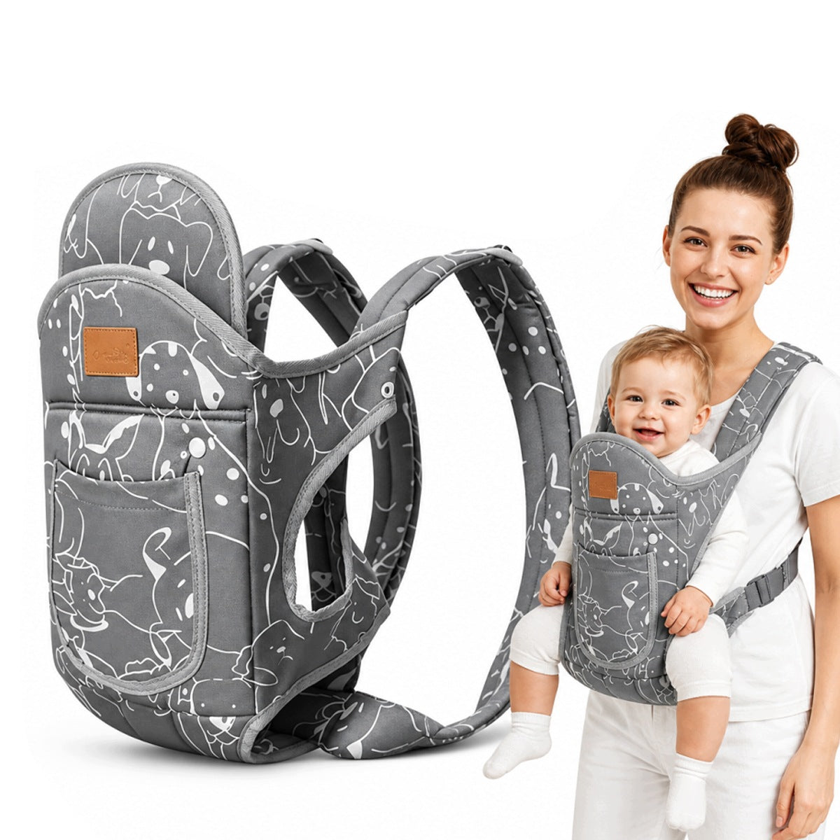 2IN1 Baby Carrier Ergonomic Hip Carrier Seat