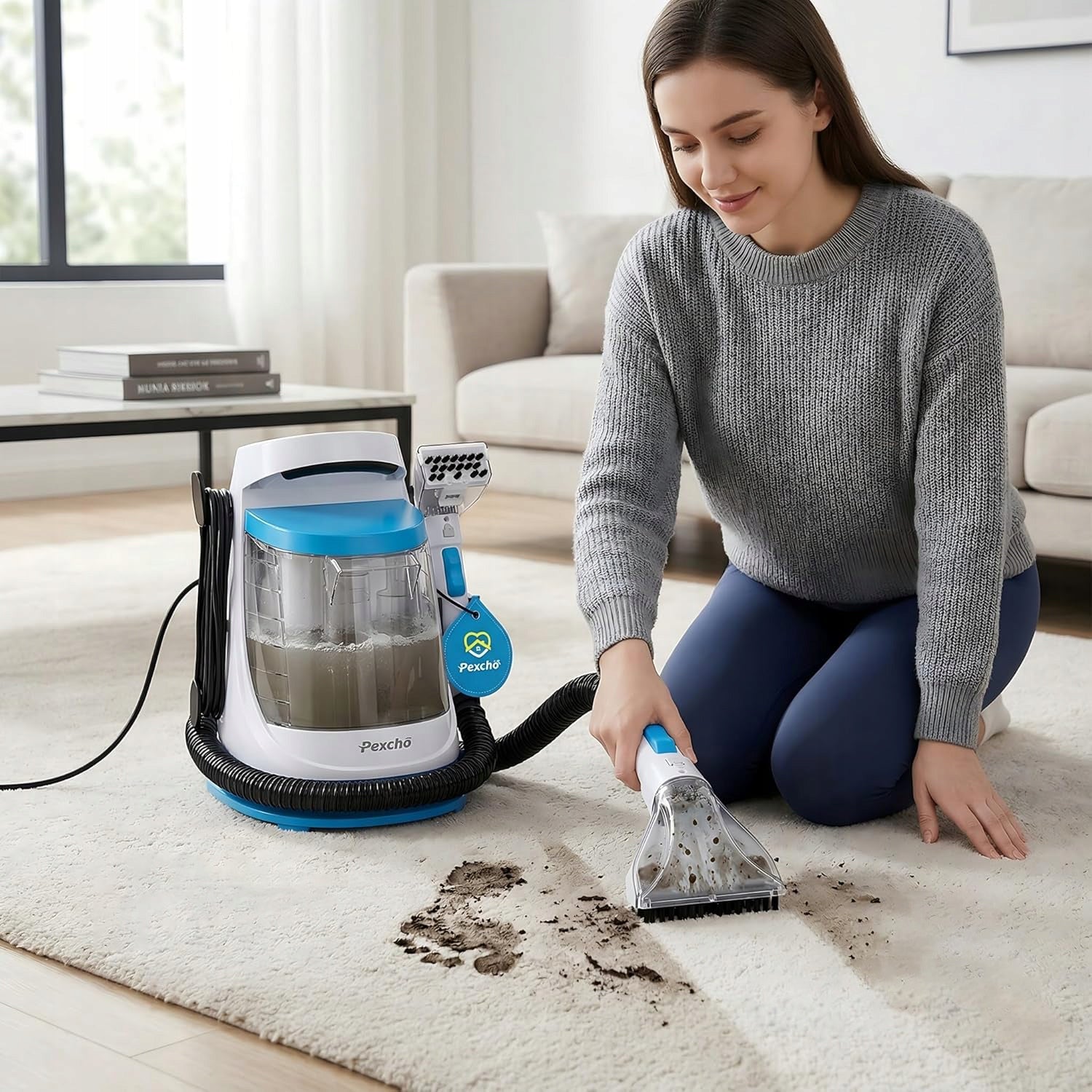 2IN1 CARPET CLEANER VACUUM CLEANER FOR UPHOLSTERY 18 KPA 550W Manufacturer code ODKURZACZ PIORĄCY DO SZOROWANIA