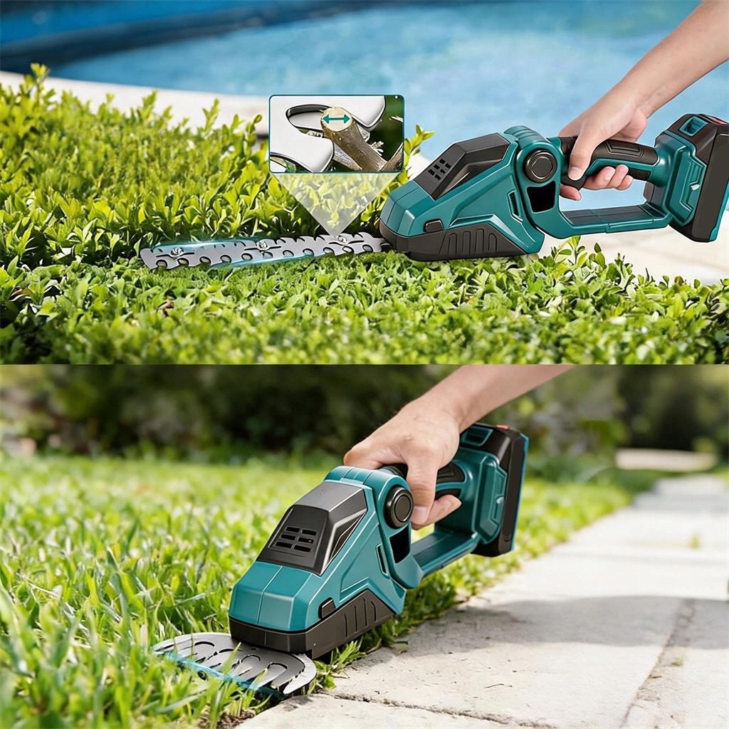 2IN1 CORDLESS HEDGE MACHINE ELECTRIC SHEARS 280W SK5 +2AKU Brand AL-FA