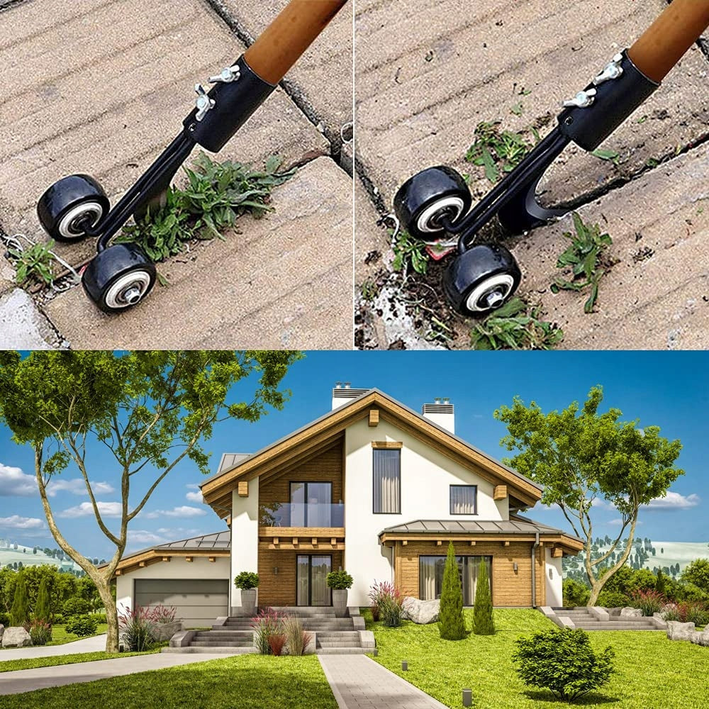 2IN1 CUBE WEED REMOVAL CUTTER Handle material wood
