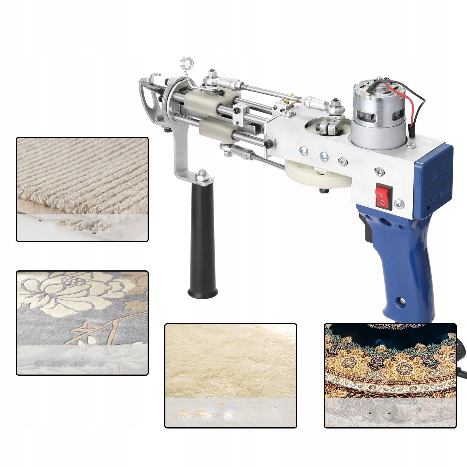 2IN1 ELECTRIC CARPET WEAVING MACHINE Packaging status original