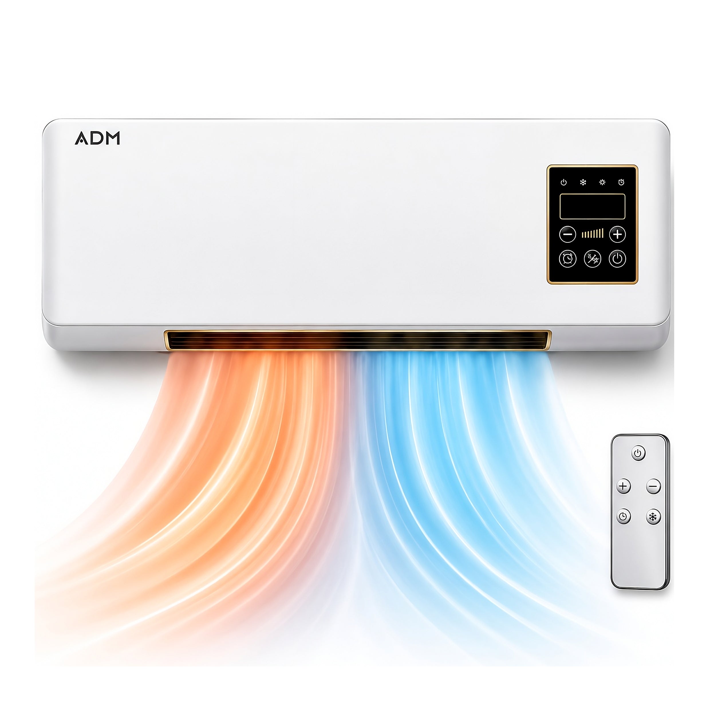 2IN1 FAN WALL AIR CURTAIN + REMOTE CONTROL AIR BLOWER Manufacturer code SHX501HEAT2023