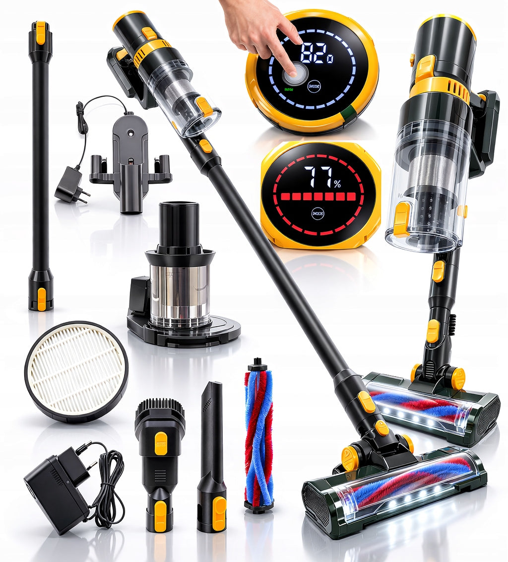 2IN1 MD CYCLONE UPRIGHT VACUUM CLEANER 25,9V RIWALL CARPETTO-ROYA