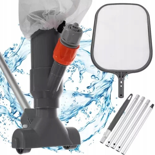 2IN1 Pool Bottom Cleaning VACUUM CLEANER + MESH