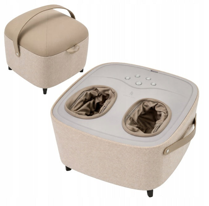 2IN1 SHIATSU FOOT MASSAGER WITH HEATING AIR COMPRESSION 3 MODES