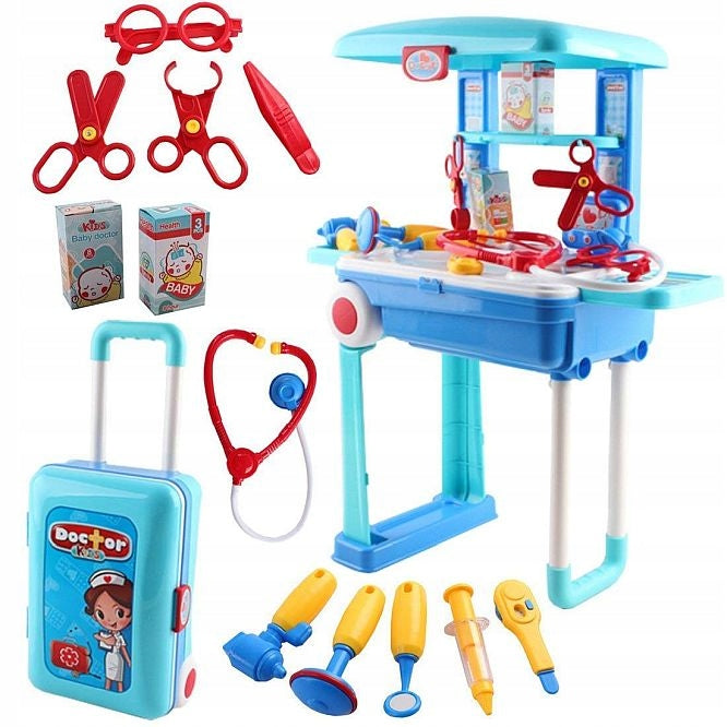 2IN1 SMALL DOCTOR SUITCASE TROLLEY ON WHEELS 21 EAN (GTIN) 9001466611954