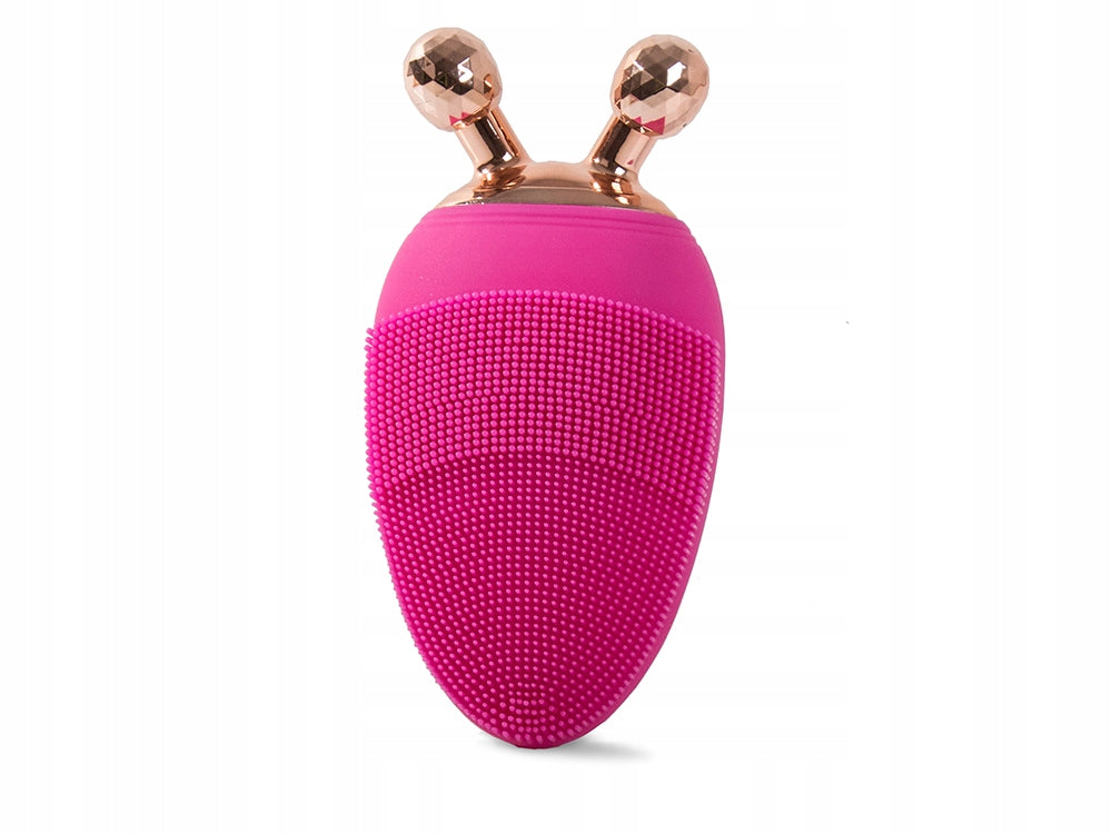 2IN1 SONIC FACIAL CLEANING BRUSH 3D BALL ROLLER SMOOTHES Brand Verk Group