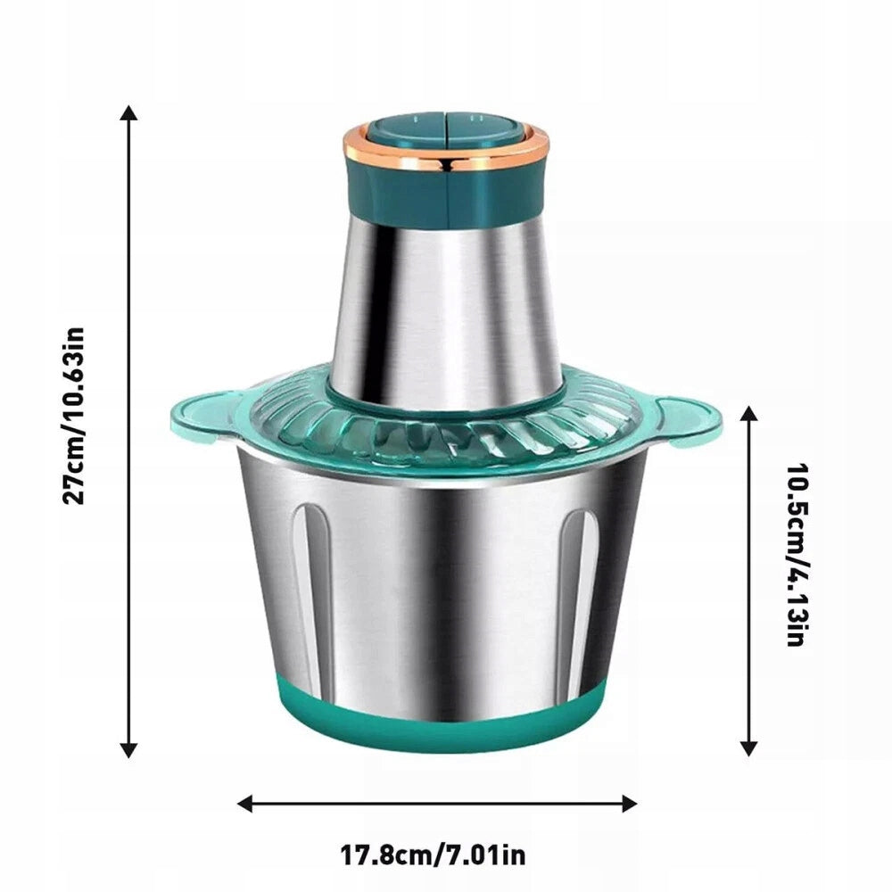 2L 300W 2 SPEED ELECTRIC MEAT GRINDER FOR FRUIT AND VEGETABLES Manufacturer code srja45210