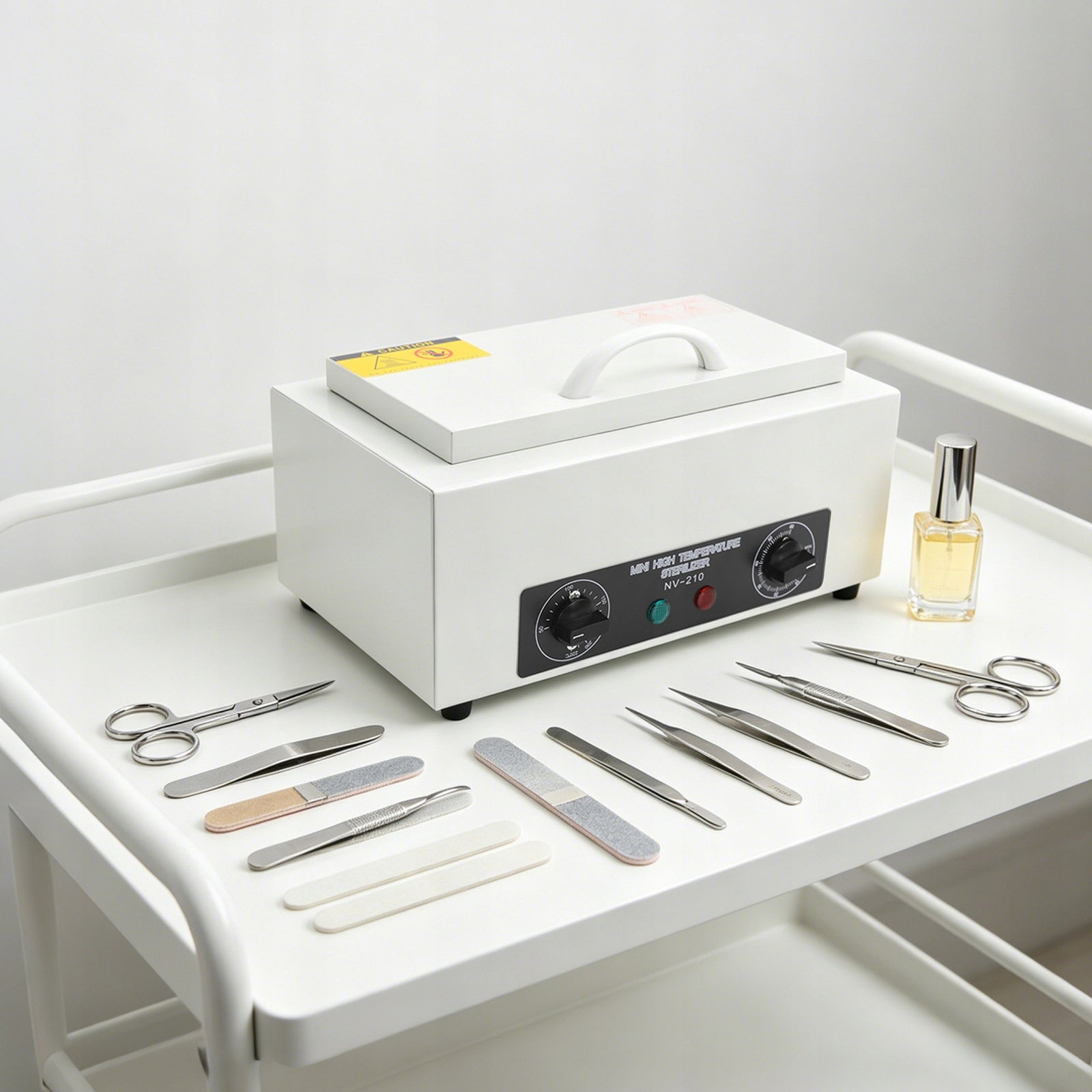 2L 300W High Temperature Metal Tool Cleaning Box Nail Tool Steriliser|CE Manufacturer code MRA9IV-002600EU