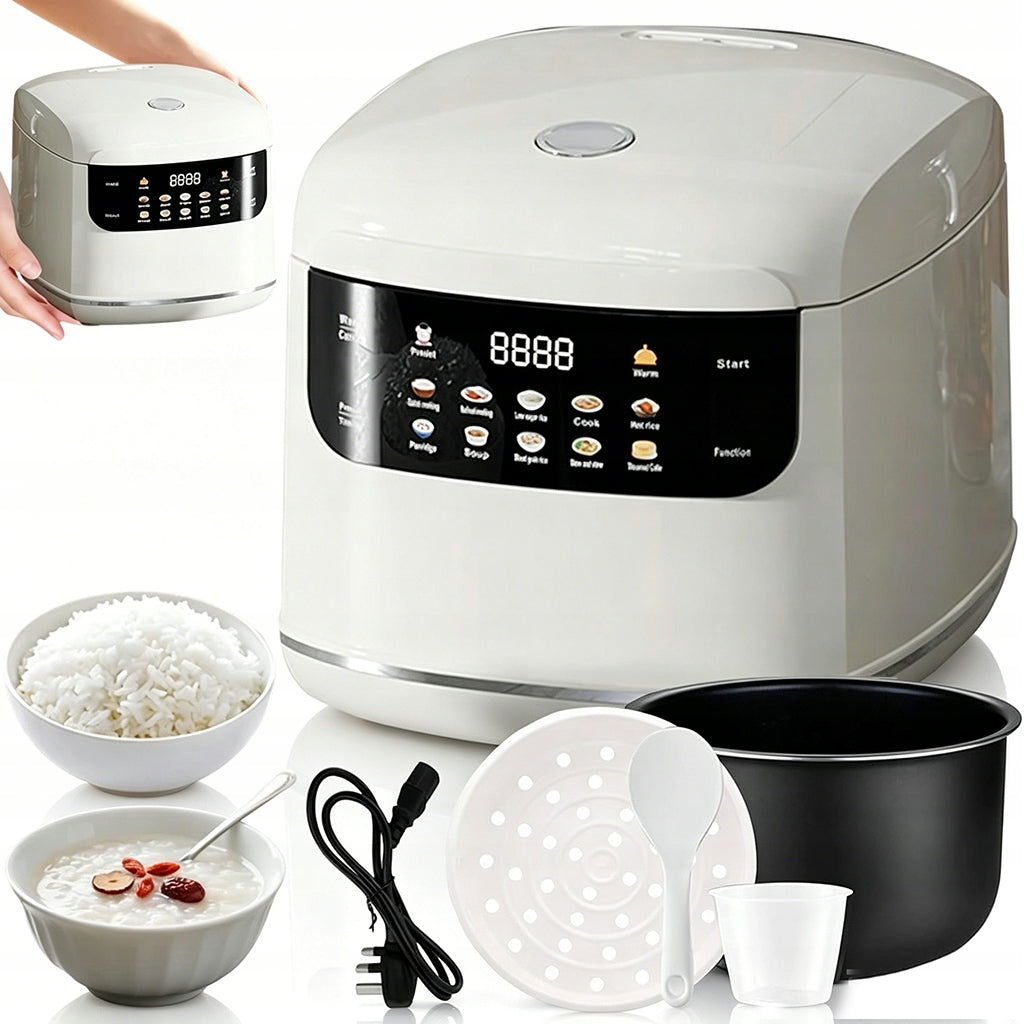 2L MULTICOOKER NON-STICK CARTRIDGE 10 COOKING MODES PORTABLE SMALL
