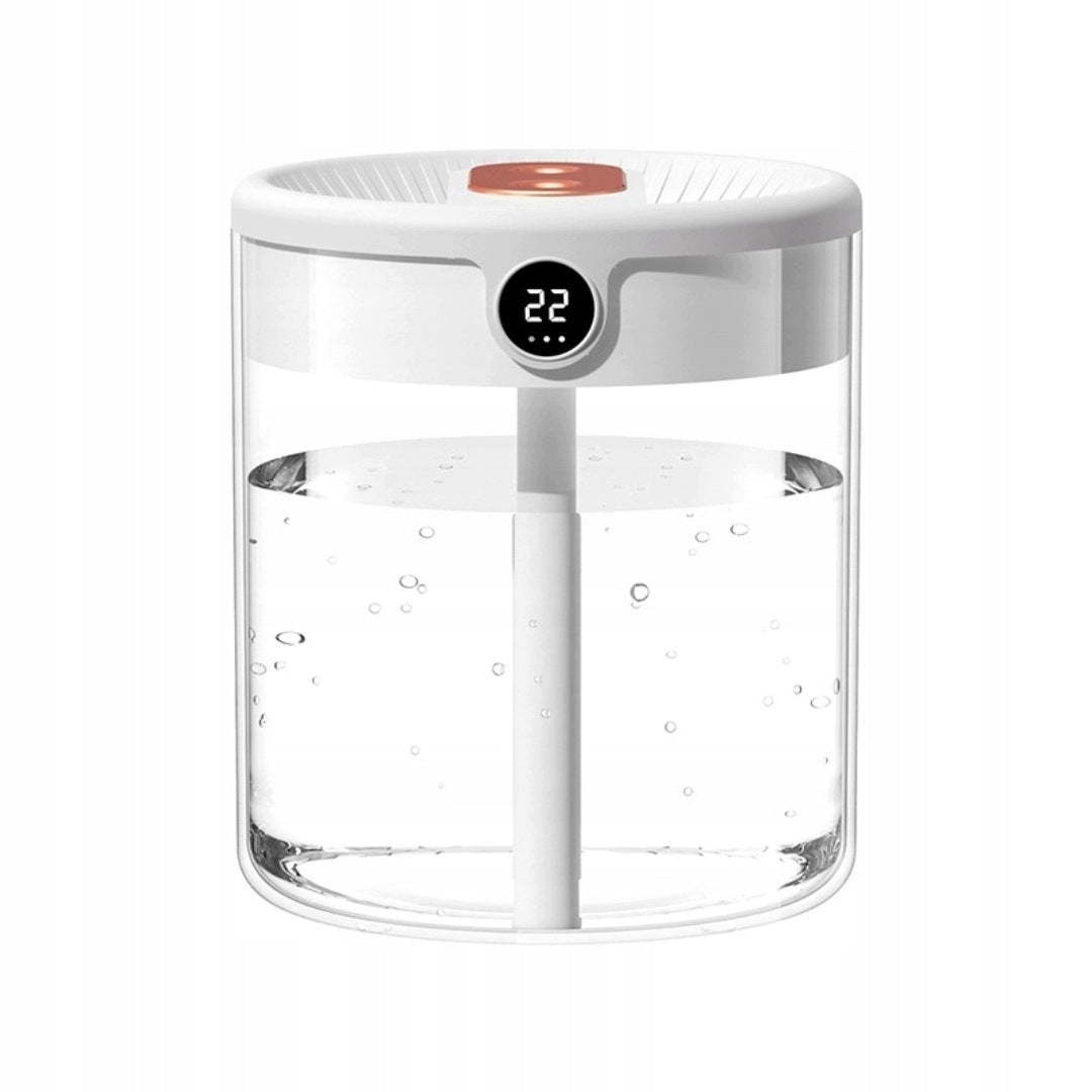 2L ULTRASONIC HUMIDIFIER, NIGHT LIGHT, SILENT DIFFUSER Packaging status original