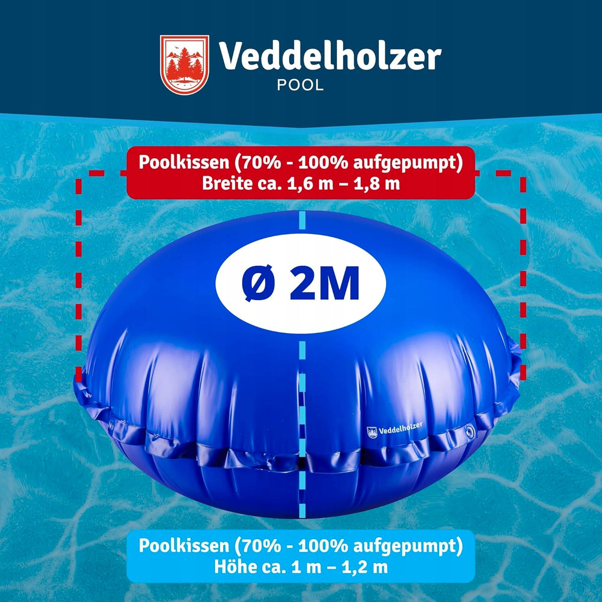 2M AIRBAG SET FOR WINTER POOL COVER Manufacturer code 0053838906990