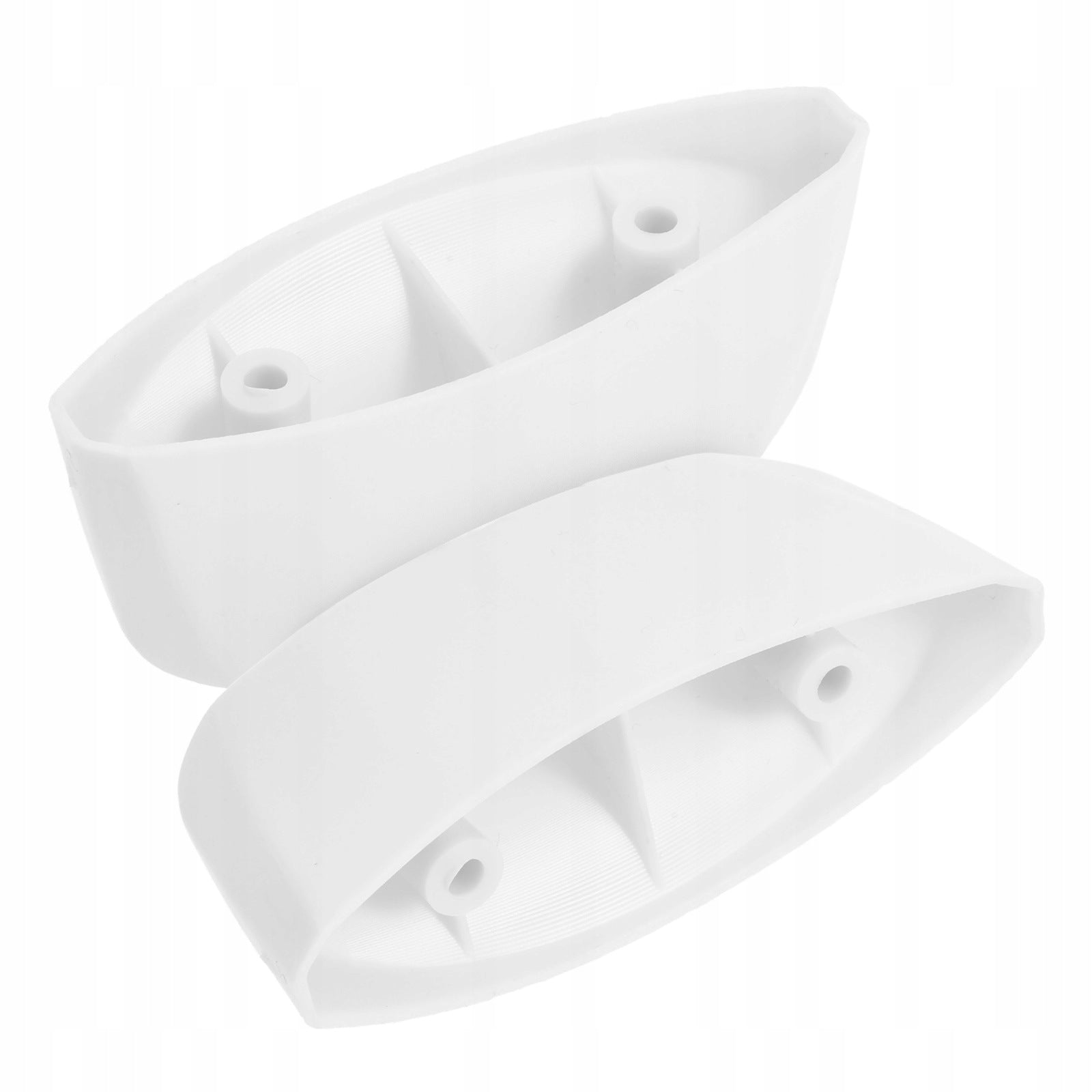 2PCS EASY INSTALL WHITE REPLACEMENT STEAMER HANDLES ACCESSORY