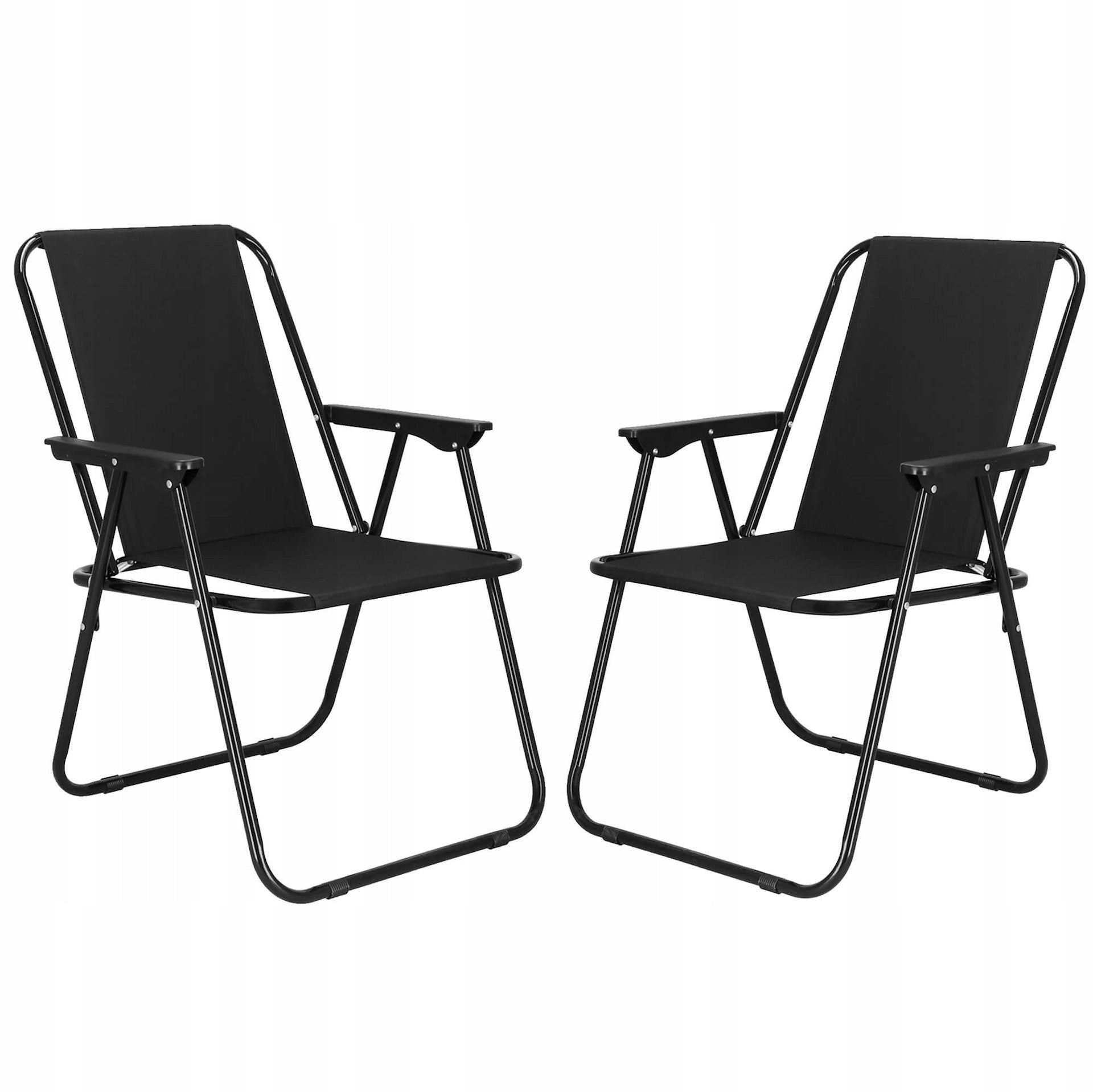 2PCS HIKING CHAIR FOLDING FISHING CHAIR BEACH LOUNGER CAMPING