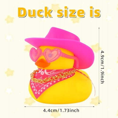2PCS RUBBER DUCK RUBBER DUCKS DIY Home Decoration Gift Included Manufacturer code Bez marki