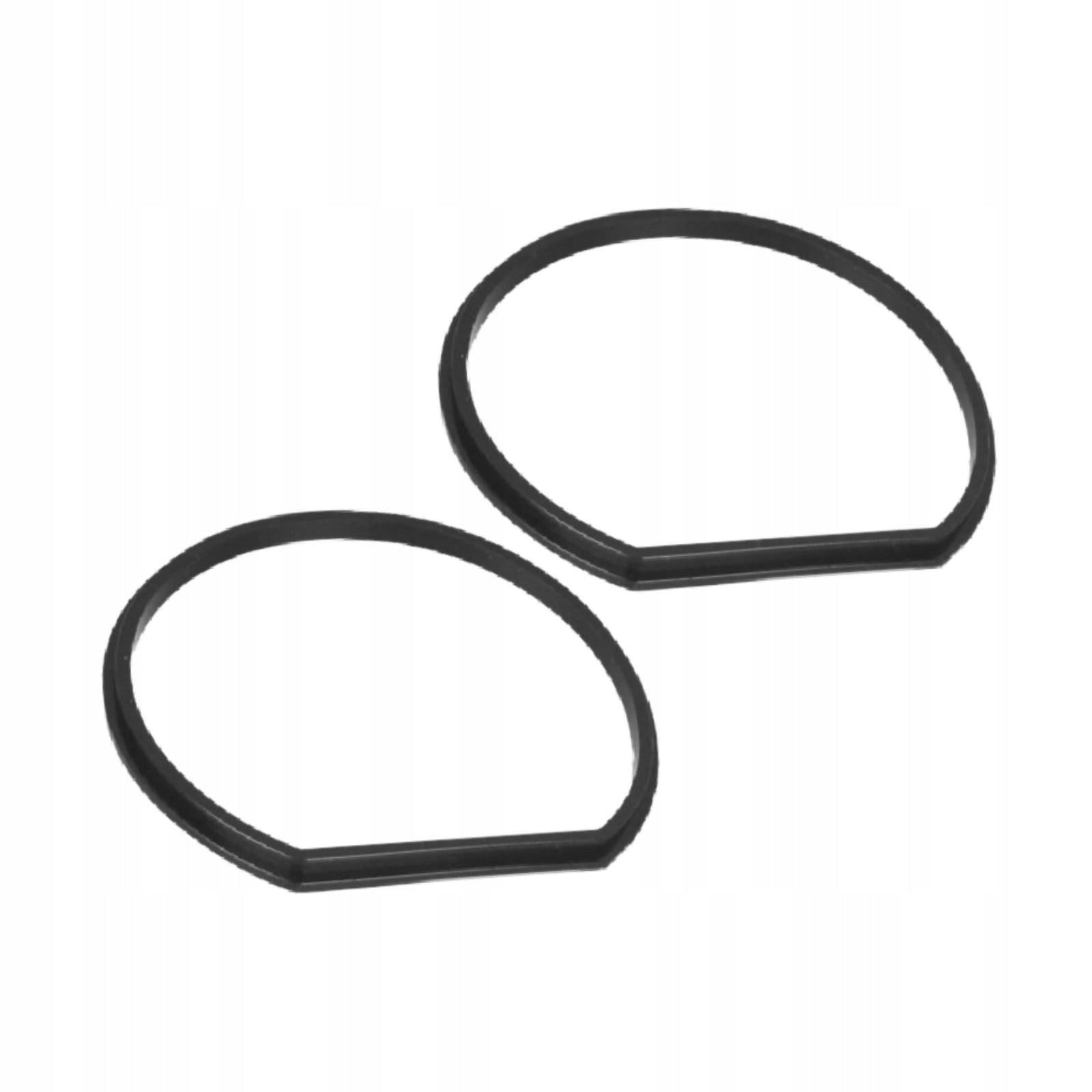 2Pcs Vacuum Canister Gaskets Home Kitchen Spare Canister Missing Seal for Packaging status original