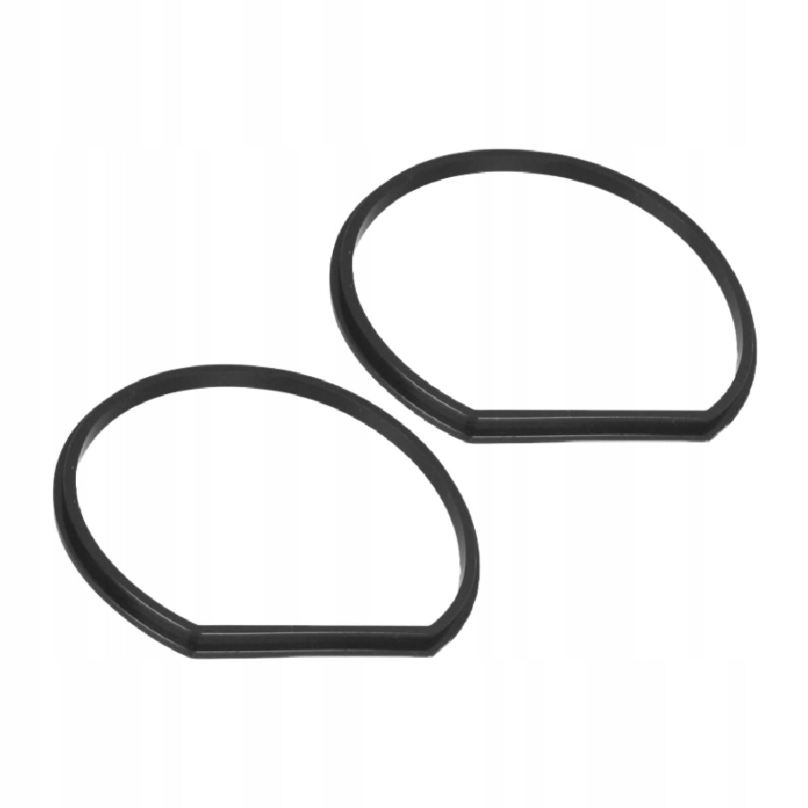 2Pcs Vacuum Canister Gaskets Home Kitchen Spare Canister Missing Seal for