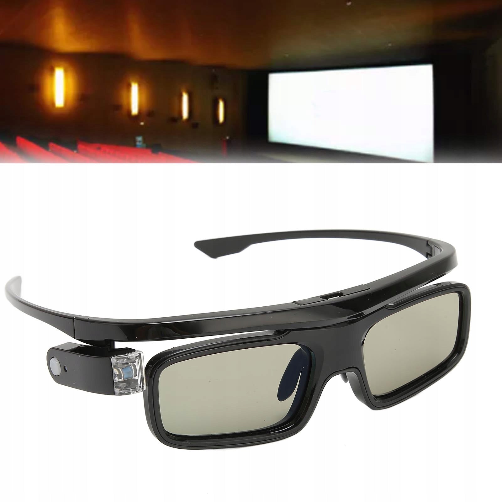 2X 3D GLASSES ACTIVE SHUTTER FOR 3D PROJECTORS WITH DLP LINK 144HZ TECHNOLOGY Manufacturer code 2610220208711