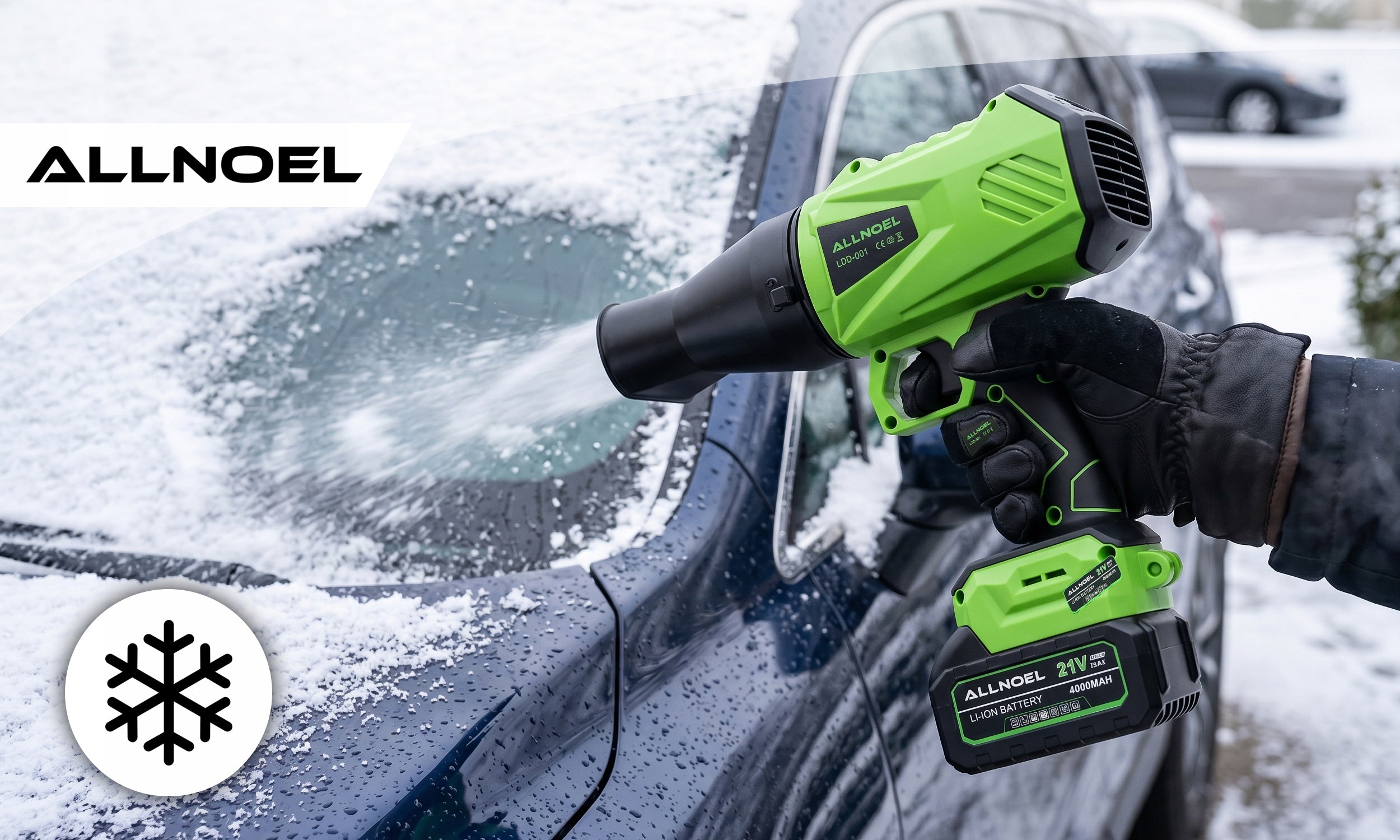 2X 4Ah TURBO CORDLESS ELECTRIC GARDEN BRUSHLESS BLOWER Air velocity 260 km/h