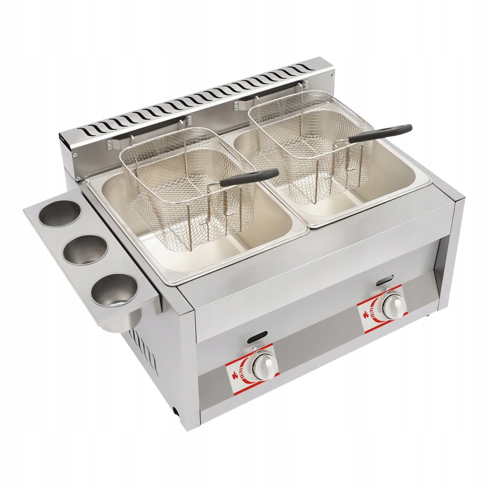 2X 6L DOUBLE COMMERCIAL LPG GAS FRYER STAINLESS STEEL CATERING FRYING TOOL Manufacturer code COMMERCIAL LPG GAS FRYER