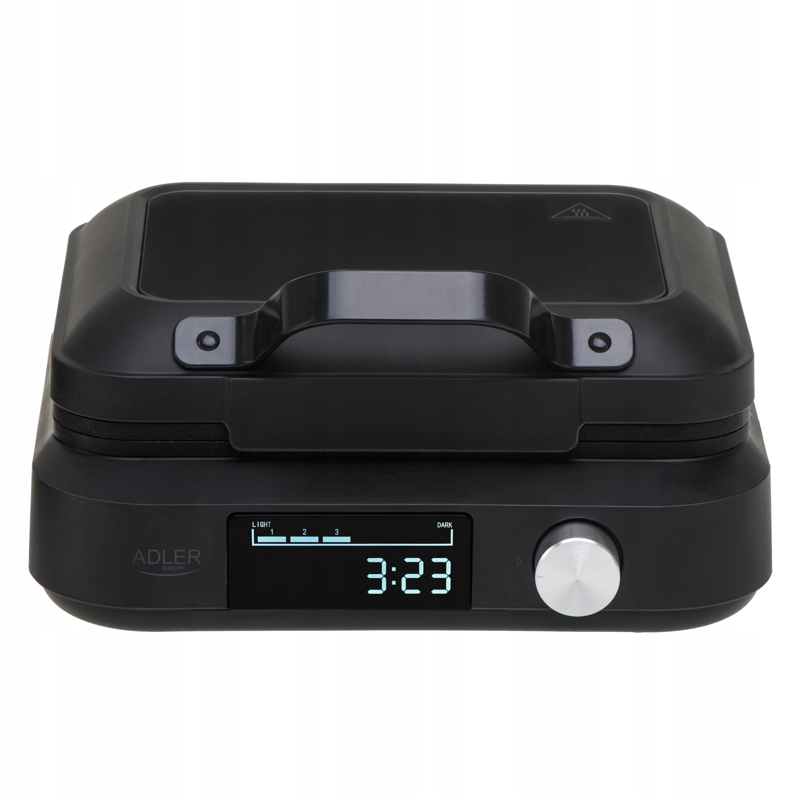 2X ADLER AD3087 | waffle iron | for 2 waffles * LED display * deep plates Model AD 3087