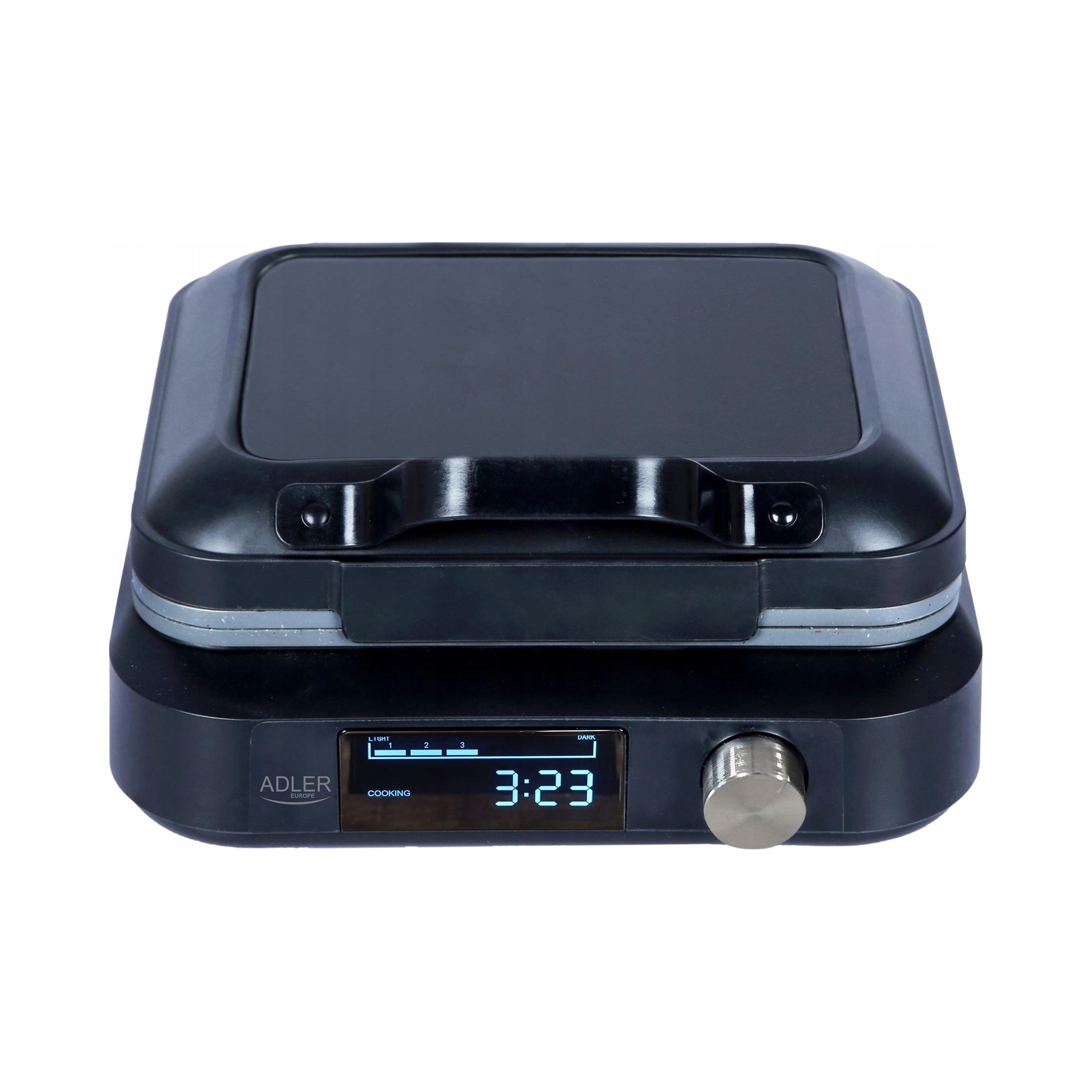 2X ADLER AD3087 | waffle iron | for 2 waffles * LED display * deep plates