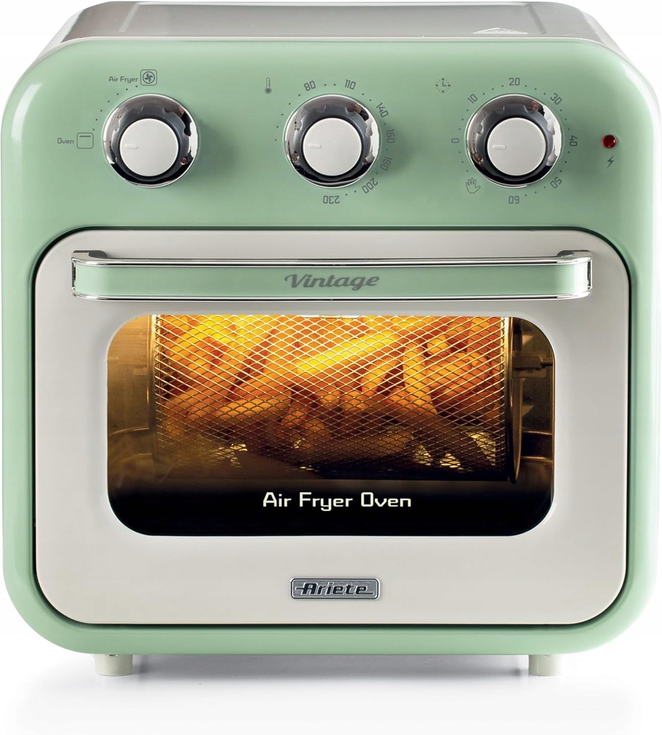 2X AIR FRYER OVEN 16L 1400W 2IN1 TIMER ACCESSORIES