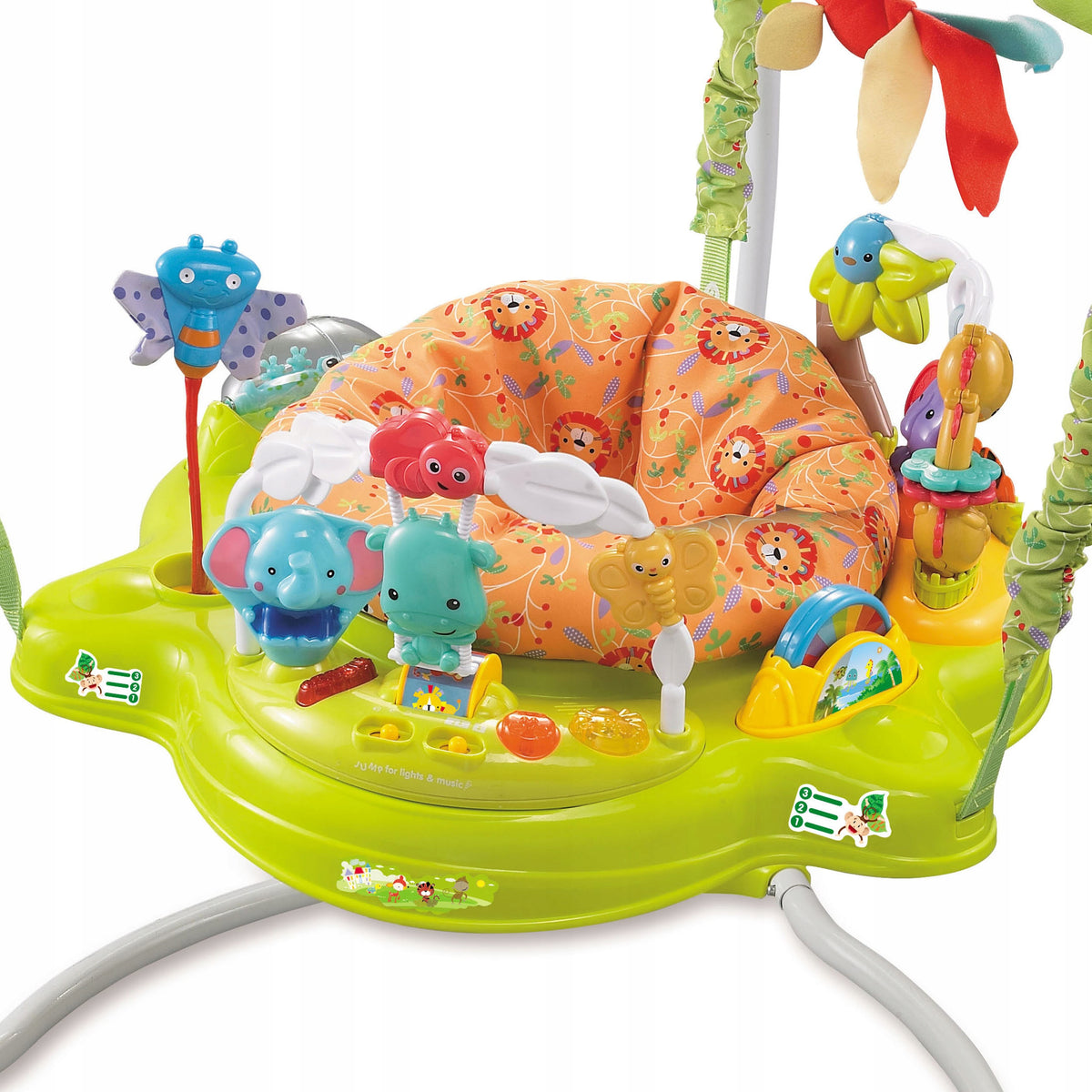 2X Activity WALKER INTERACTIVE Jumper Jumperoo MATADI Green