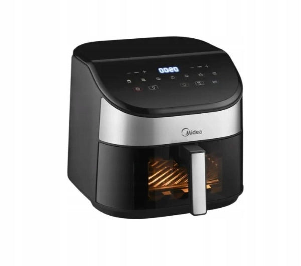 2X Airfryer Midea MAD55000ADK0 2250W 5,5L Black Model MAD55000ADK0