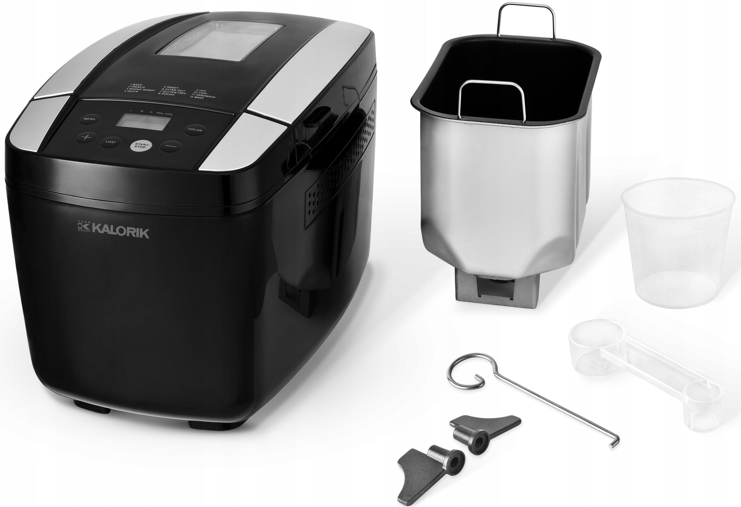2X Bread Baking Machine, Black, 230W Dominant color black