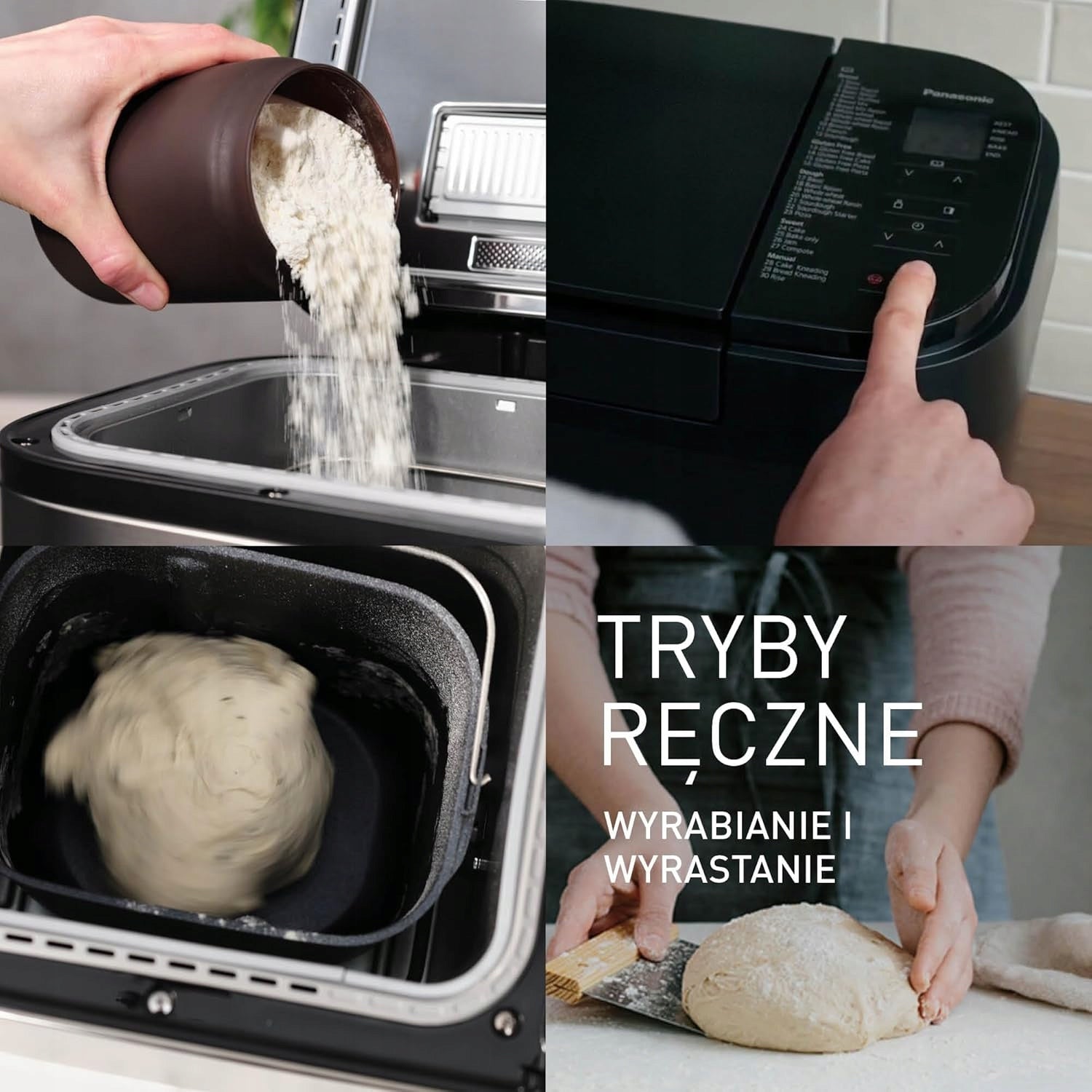 2X Bread maker up to 900 g, 3 bread sizes, 550W, silver Dominant color multicolor