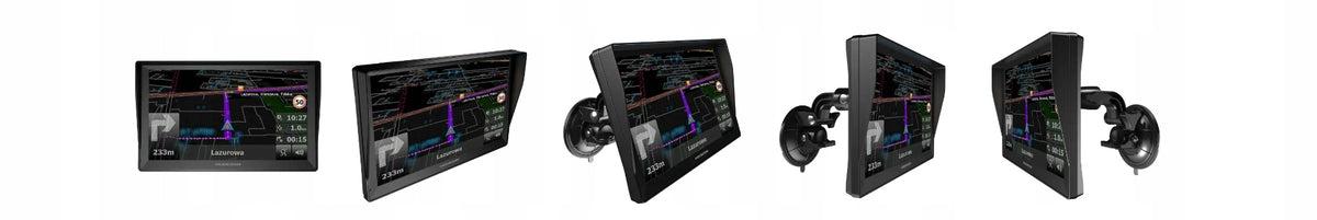 2X CAR NAVIGATION GPS 9 INCH GPS UNLOCKED Brand Modecom