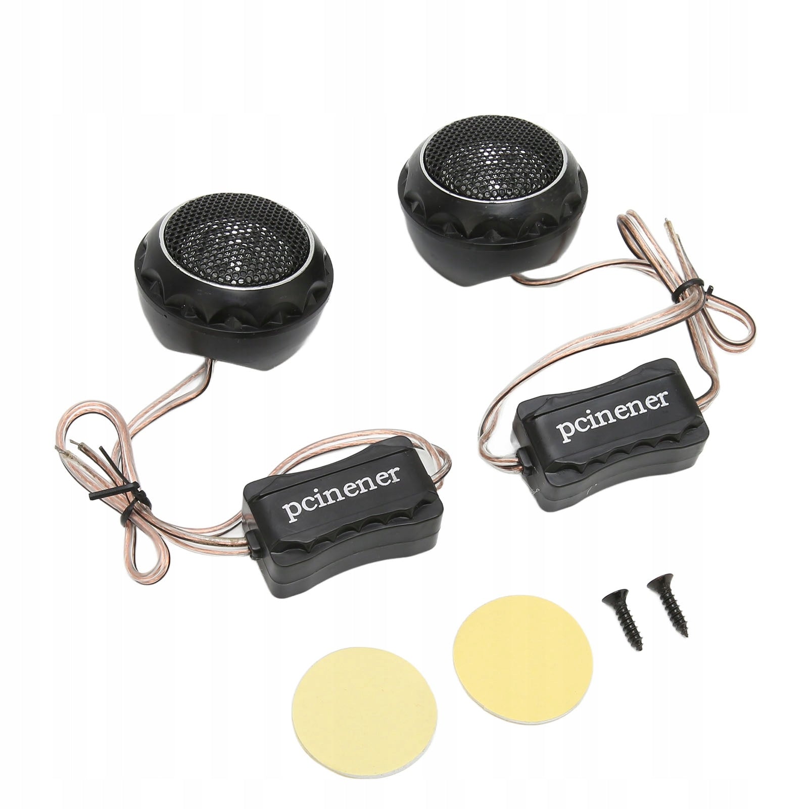 2X CAR SPEAKERS TWEETER CONES WHISTLES 140W