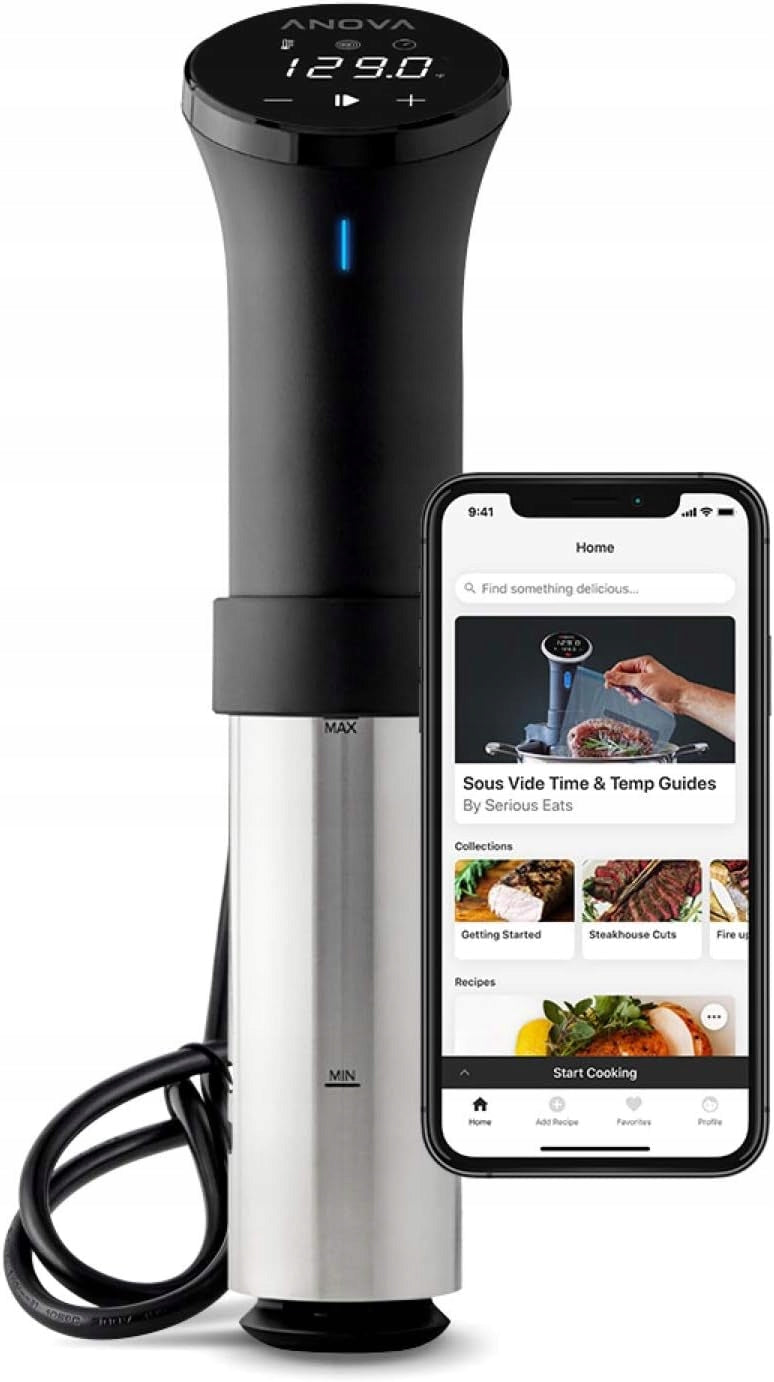 2X CIRCULATOR SOUS VIDE WIFI BLUETOOTH 1000W APP TIMER PRECISE COOKER