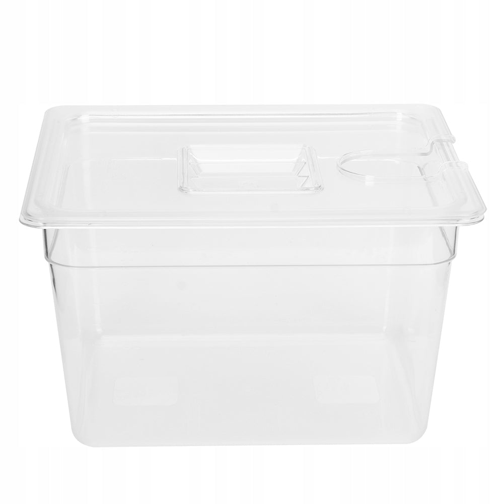2X COOKING CONTAINERS SOUS VIDE SET WITH LID 11.71L 265*325*200MM