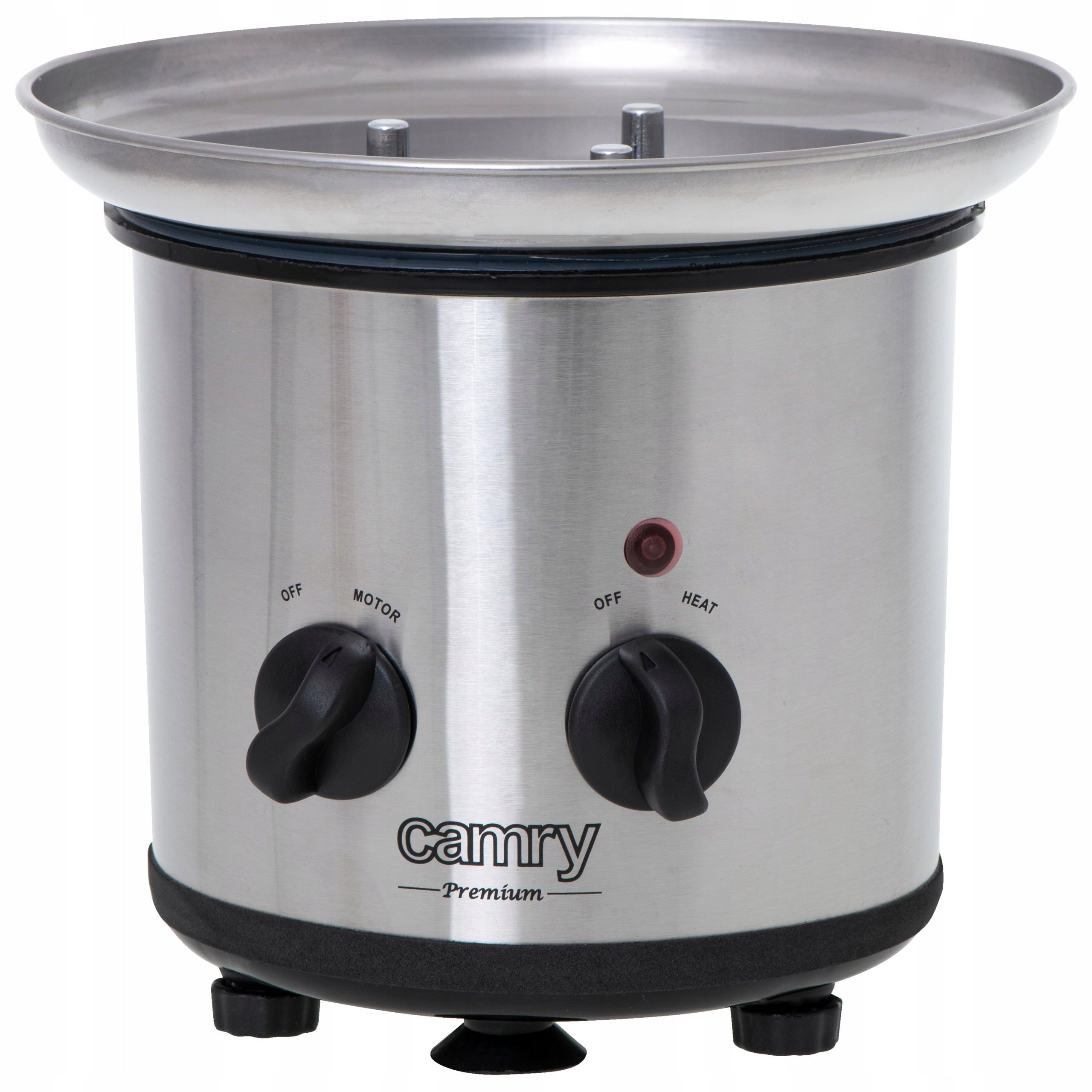2X Chocolate Fountain Chocolate Machine 650ml 320W Strong Heater Dominant color silver/gray
