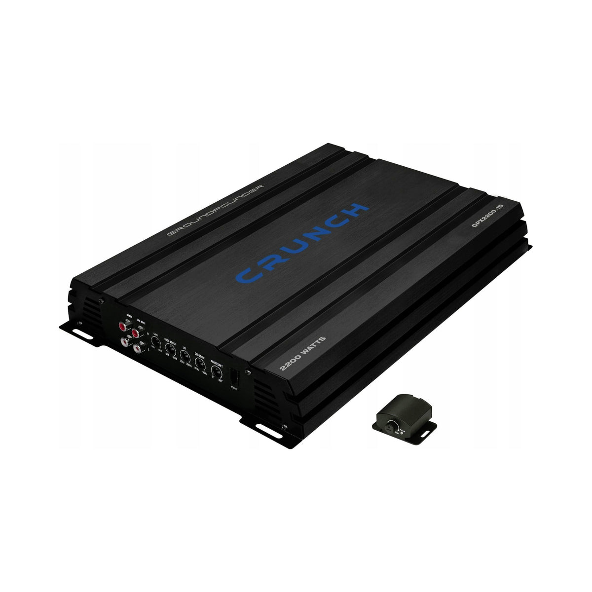 2X Crunch GPX2200.1D Monoblock Car Amplifier + Remote Control