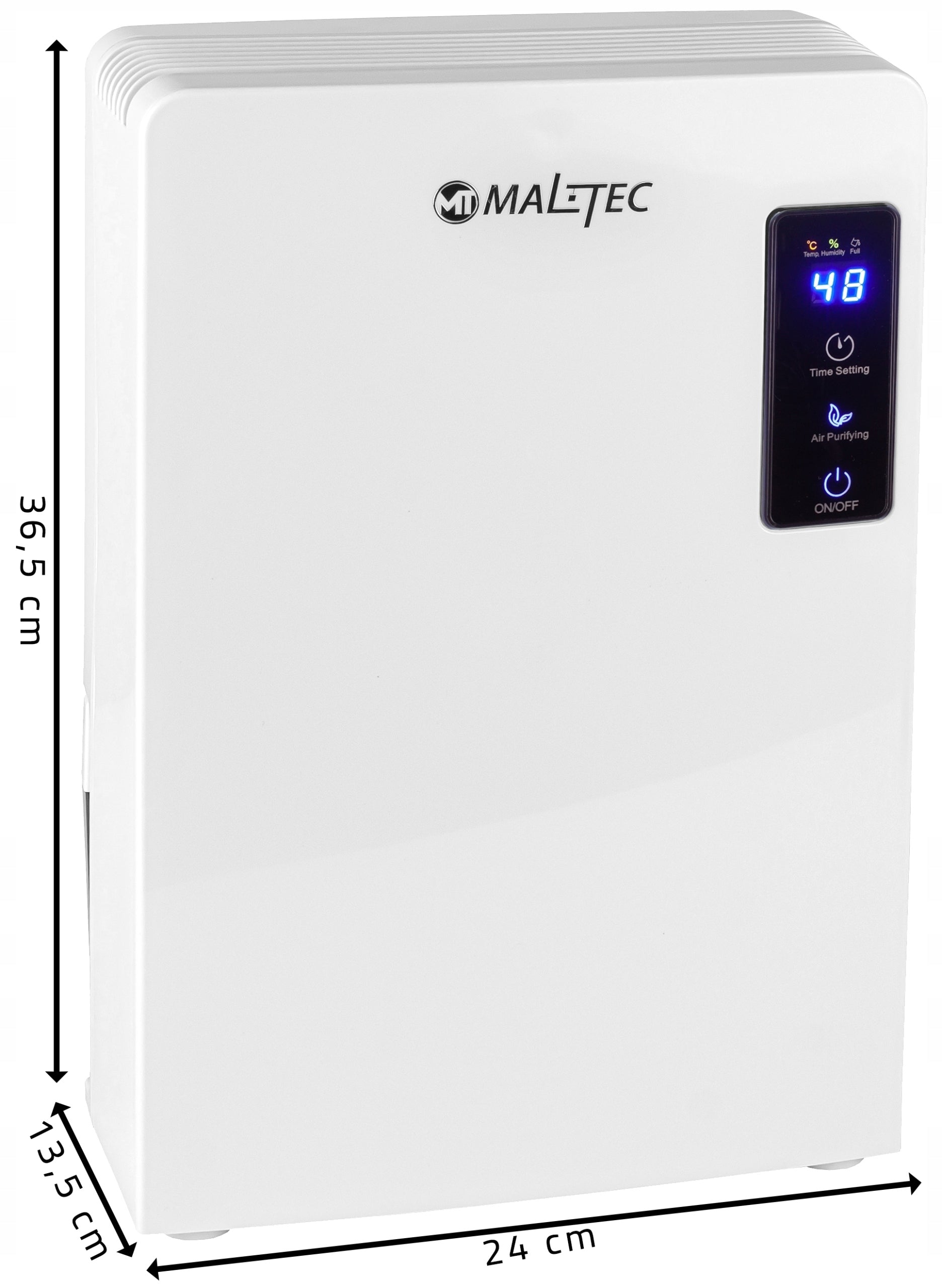 2X DEHUMIDIFIER MOISTURE ABSORBER LARGE STRONG QUIET 2200ML 90W Brand Maltec