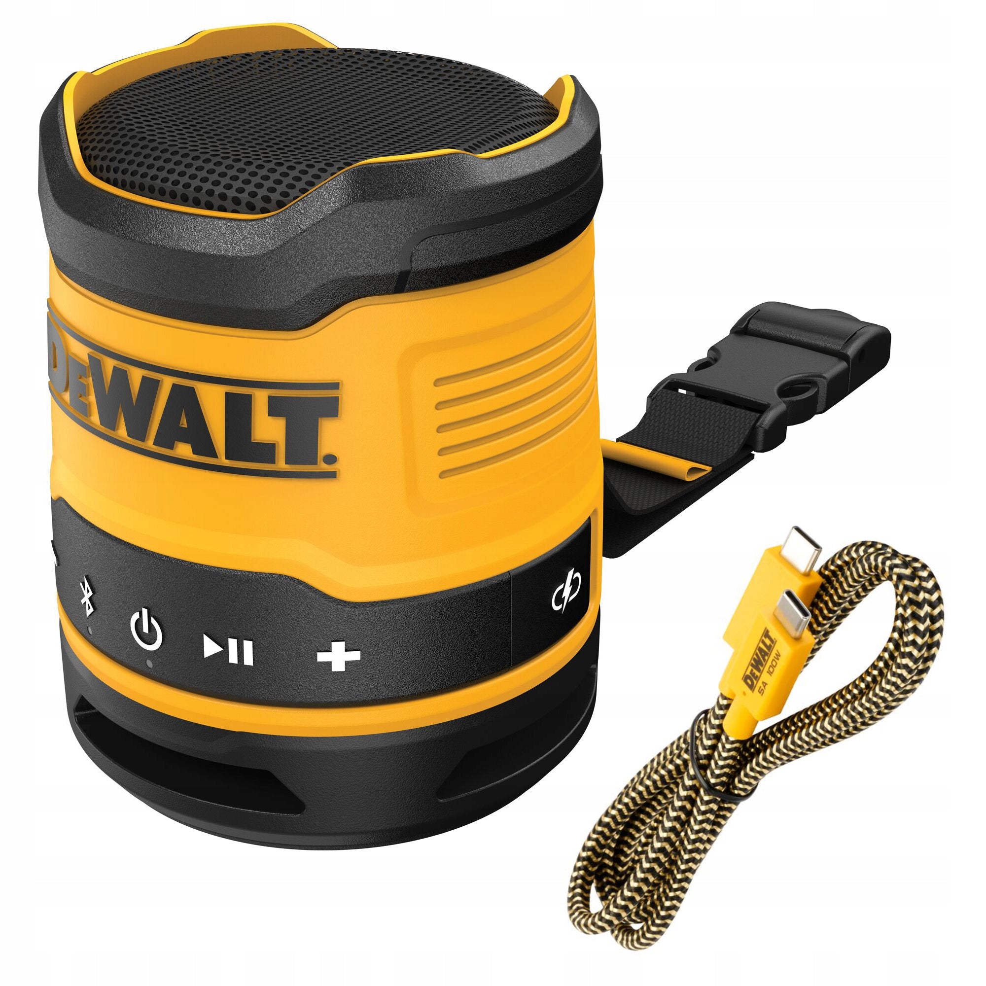 2X DeWalt DCR009 USB-C Bluetooth Speaker Brand DeWalt
