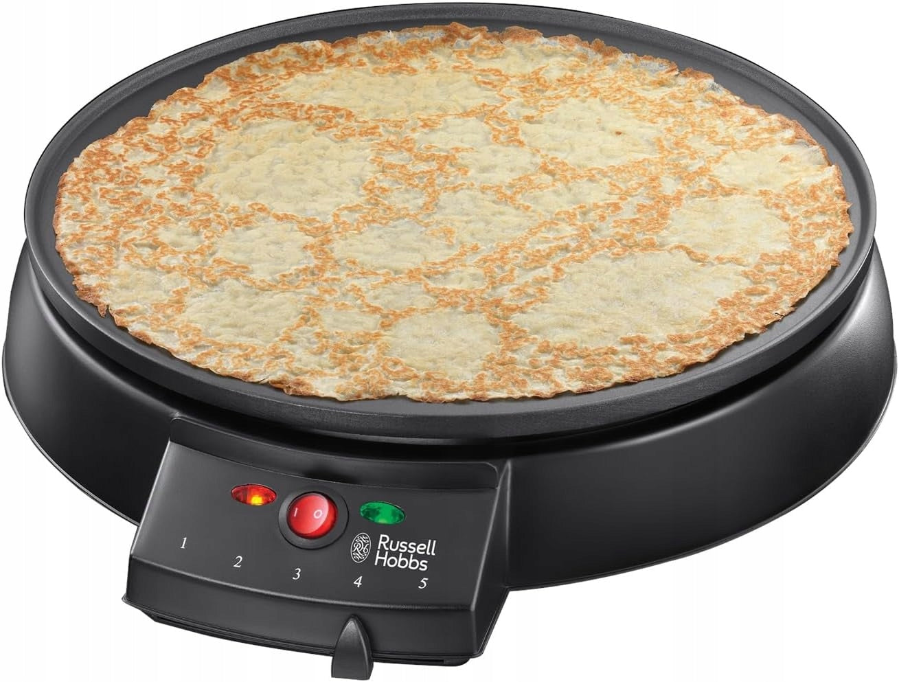 2X ELECTRIC PANCAKE MAKER 30CM 1000W TEMPERATURE CONTROL NON-STICK