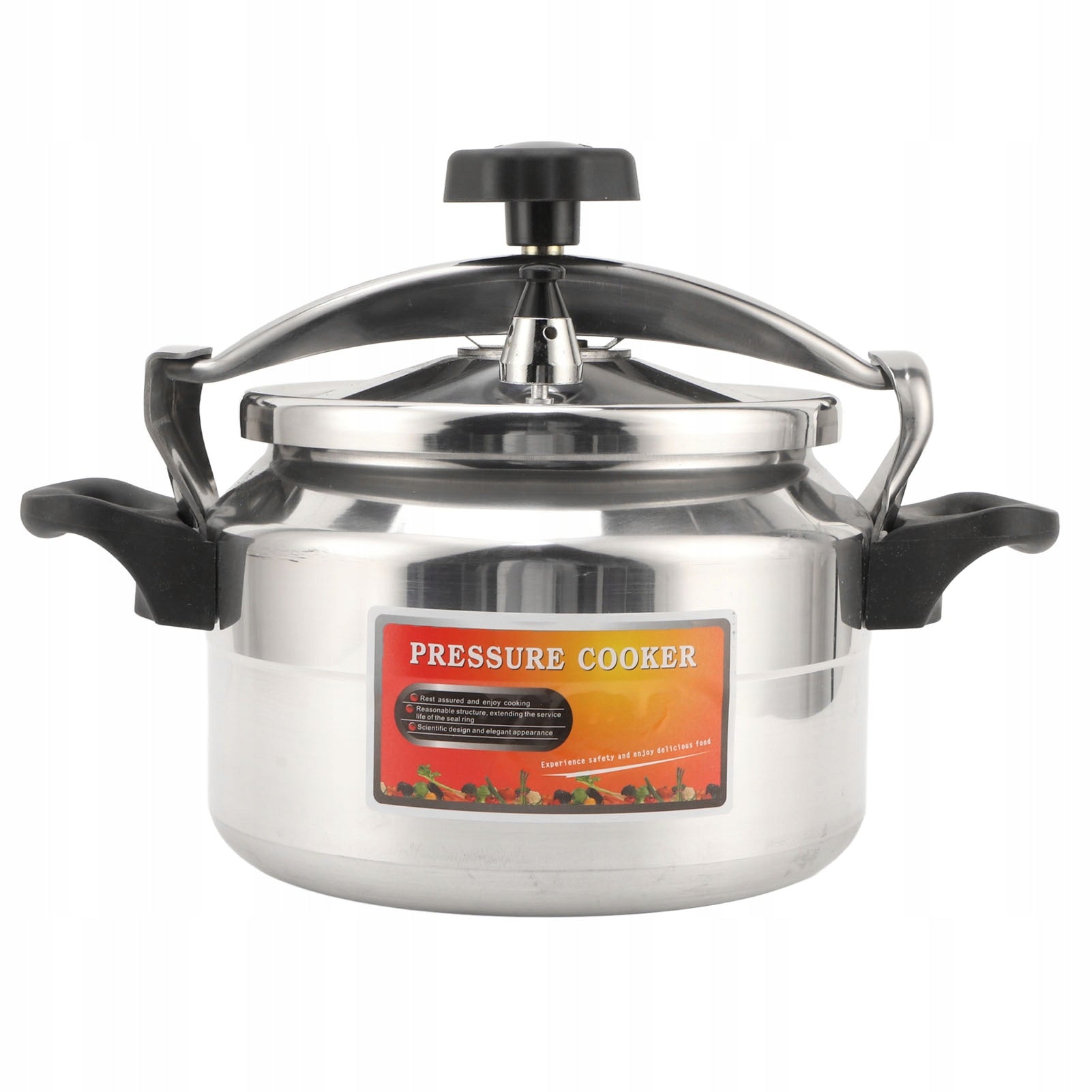 2X EXPLOSION-PROOF PRESSURE COOKER RESISTANT TO HIGH TEMPERATURES 3L 12.8x18 cm Capacity 3 l