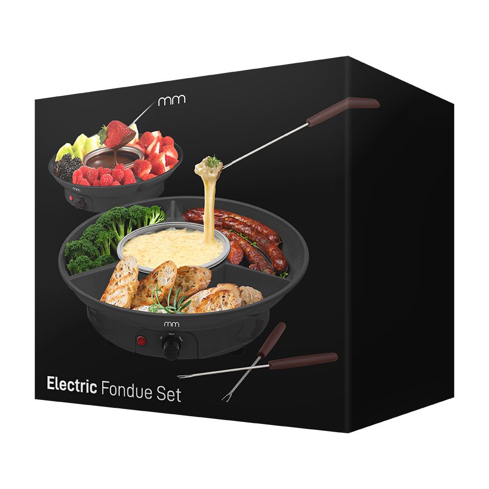 2X Fondue Set Mikamax Electric Fundue Set