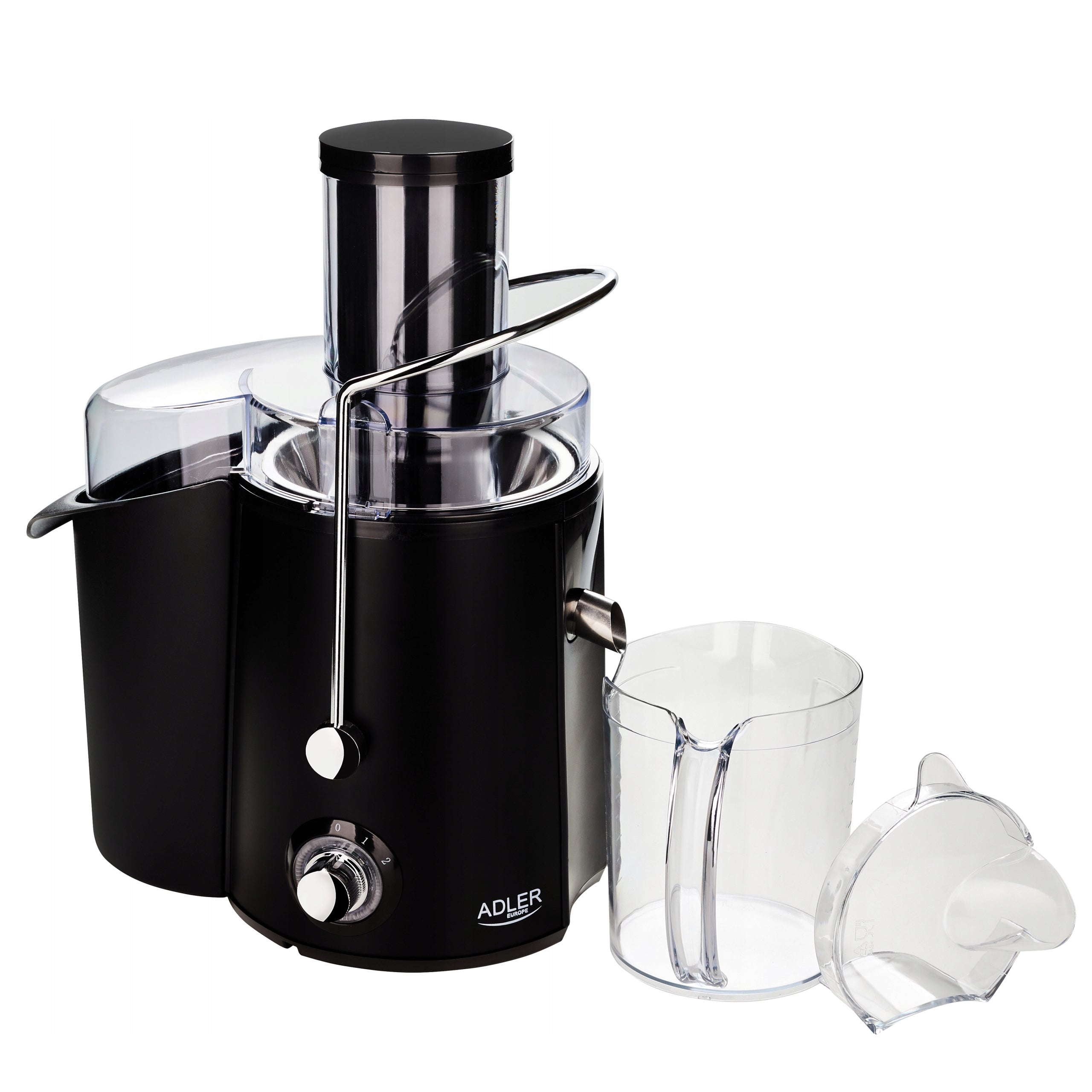 2X HIGH SPEED JUICER FOR FRUIT VEGETABLES 1000W Brand ADLER