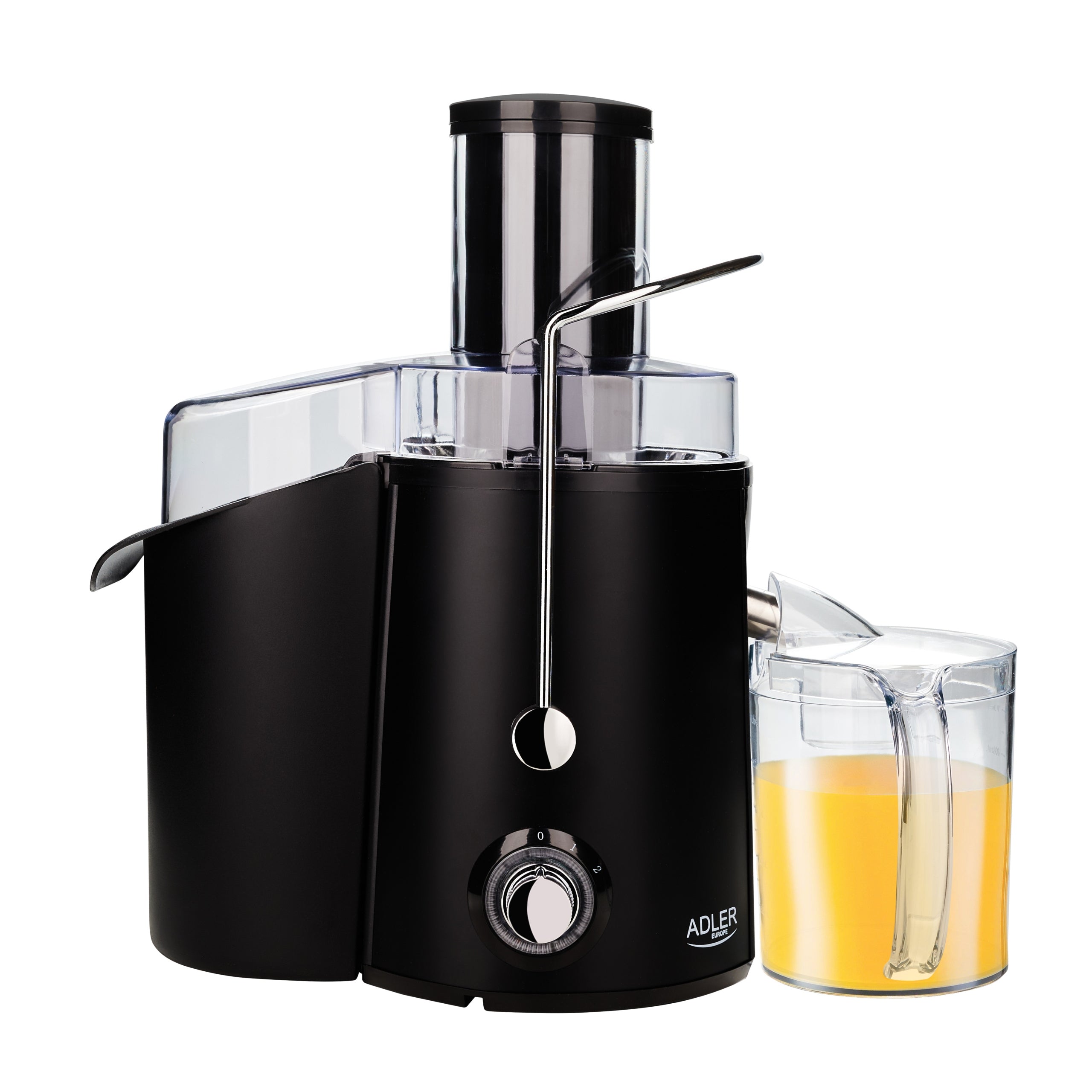 2X HIGH SPEED JUICER FOR FRUIT VEGETABLES 1000W Dominant color black