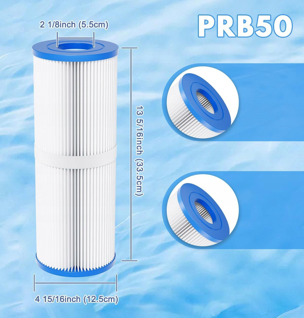 2X HOT TUB SPA FILTERS COMPATIBLE UNICEL C-4950 PLEATCO PRB50IN Brand no brand